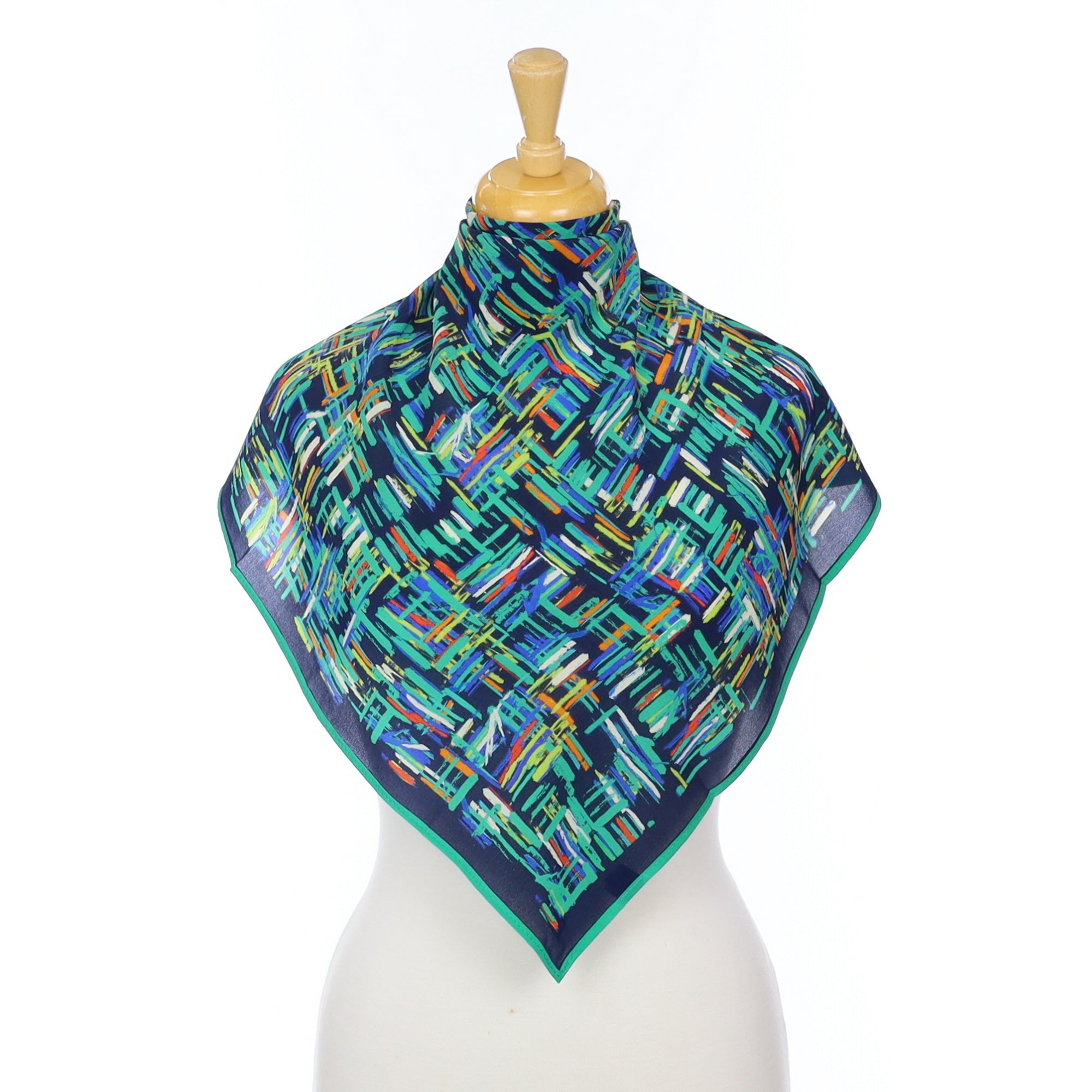 Brand New Beckford Abstract Silk Scarf