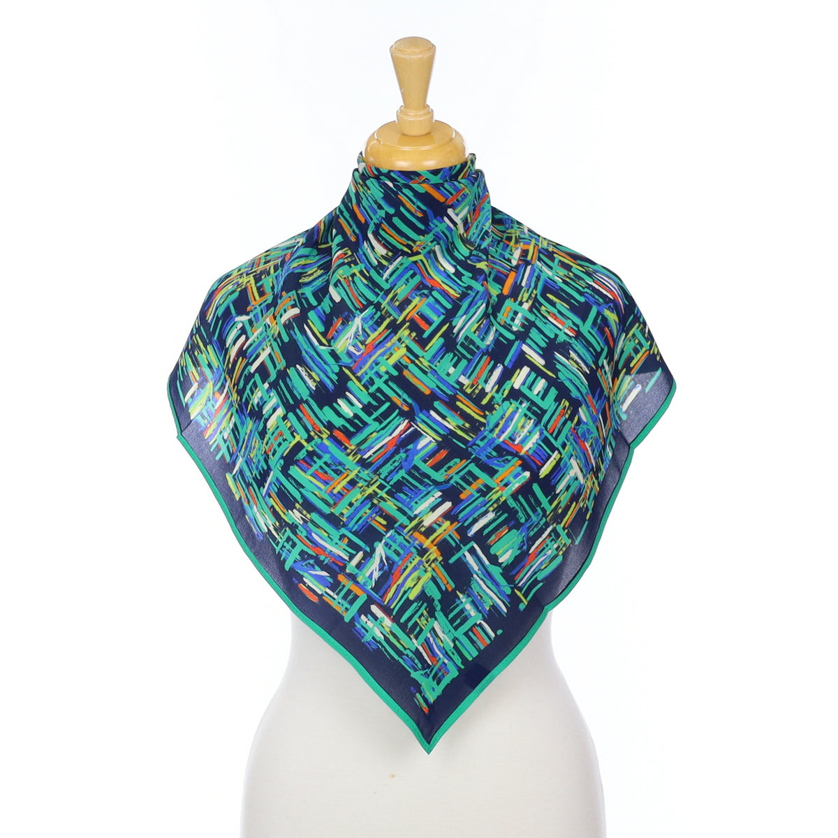 Brand New Beckford Abstract Silk Scarf