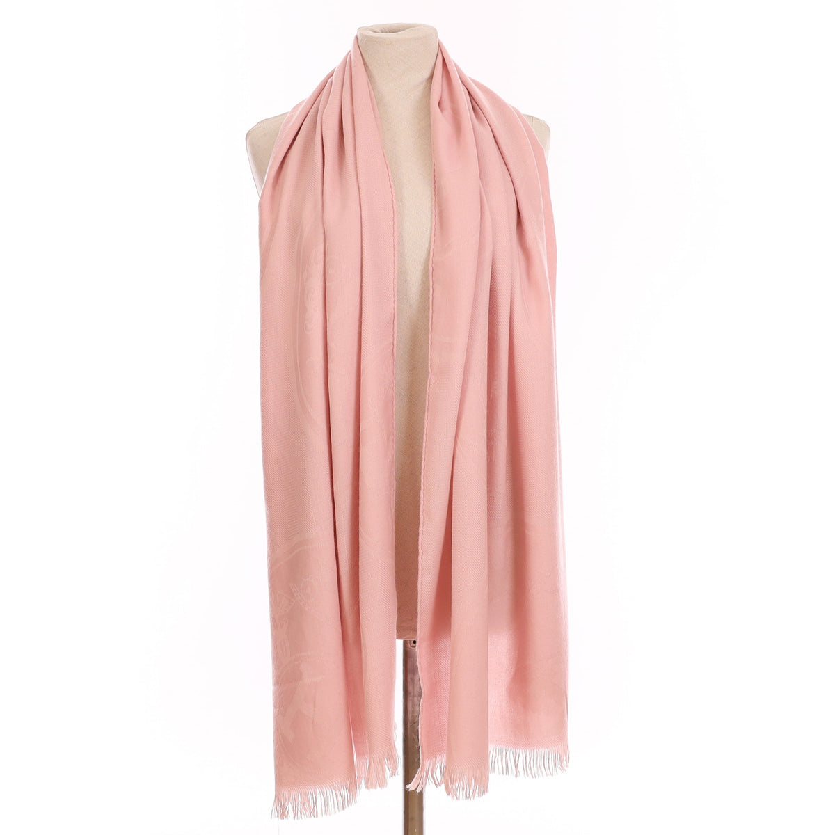 Pristine Boxed Hermès Libris Cashmere Blend Stole