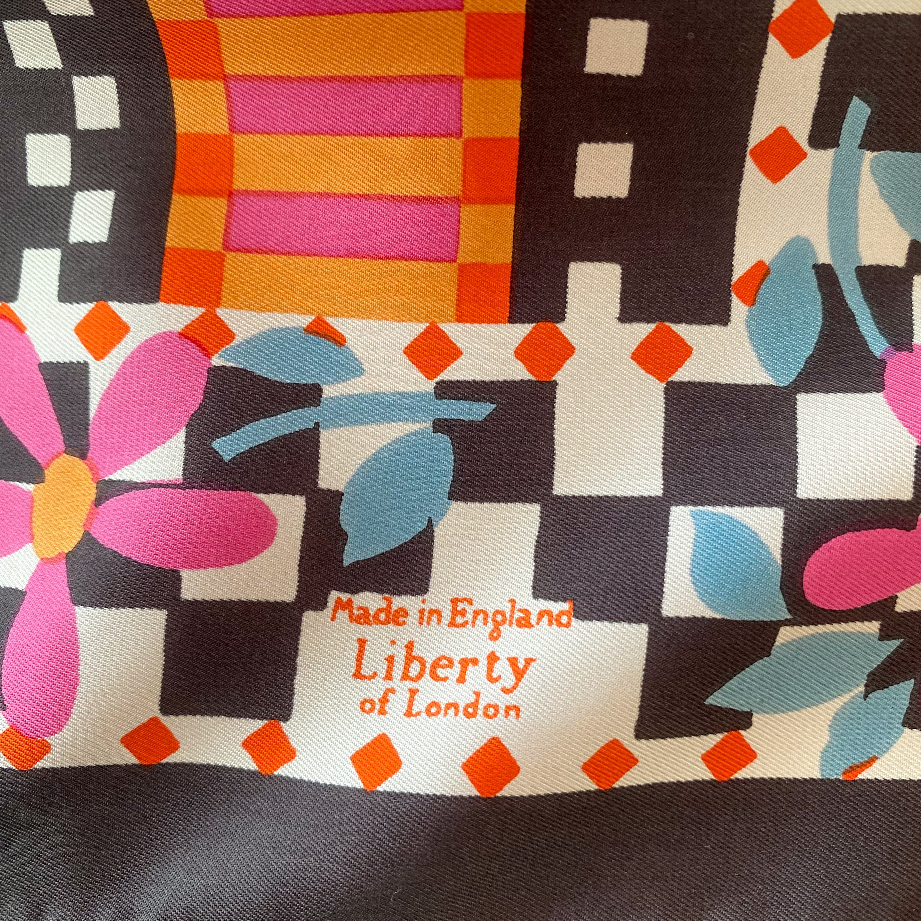1970’s Liberty Long Silk Scarf