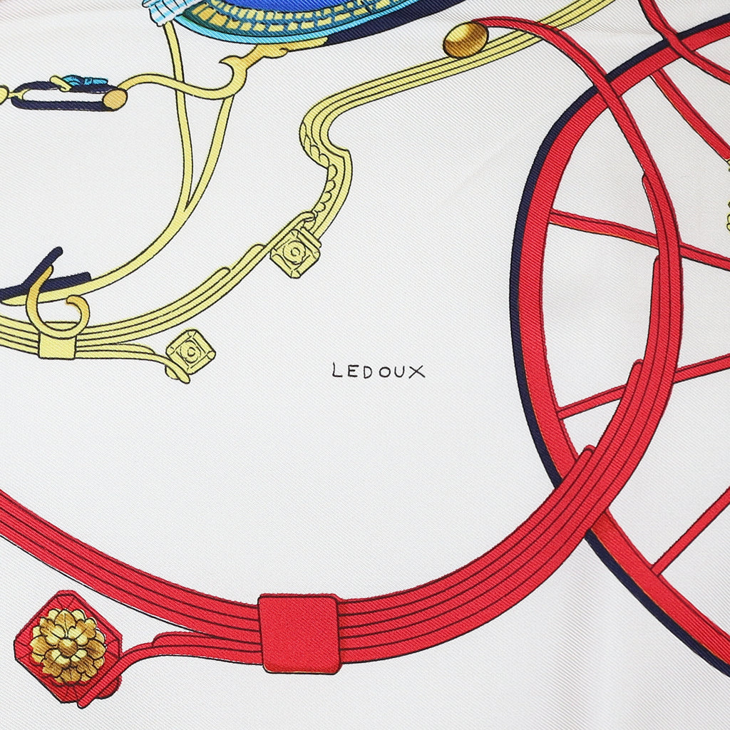 Hermès Springs Silk Scarf
