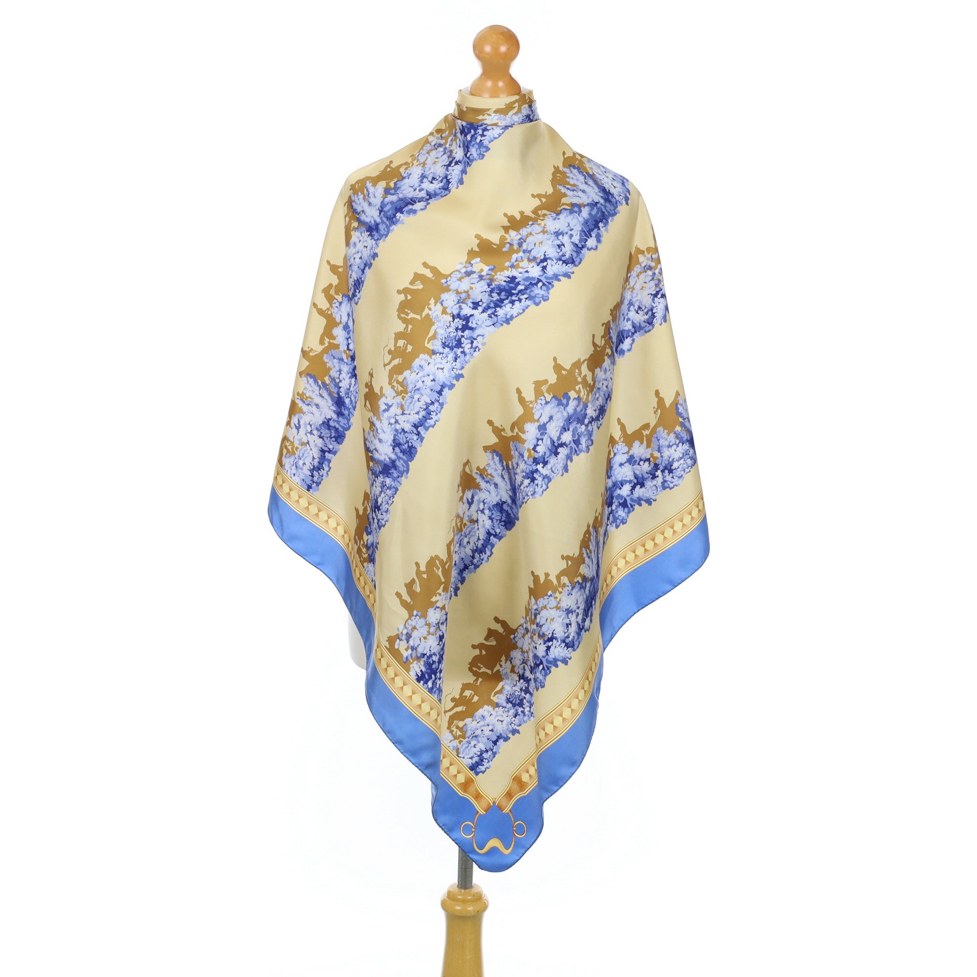 Italian Alberto Muccoilo Silk Scarf