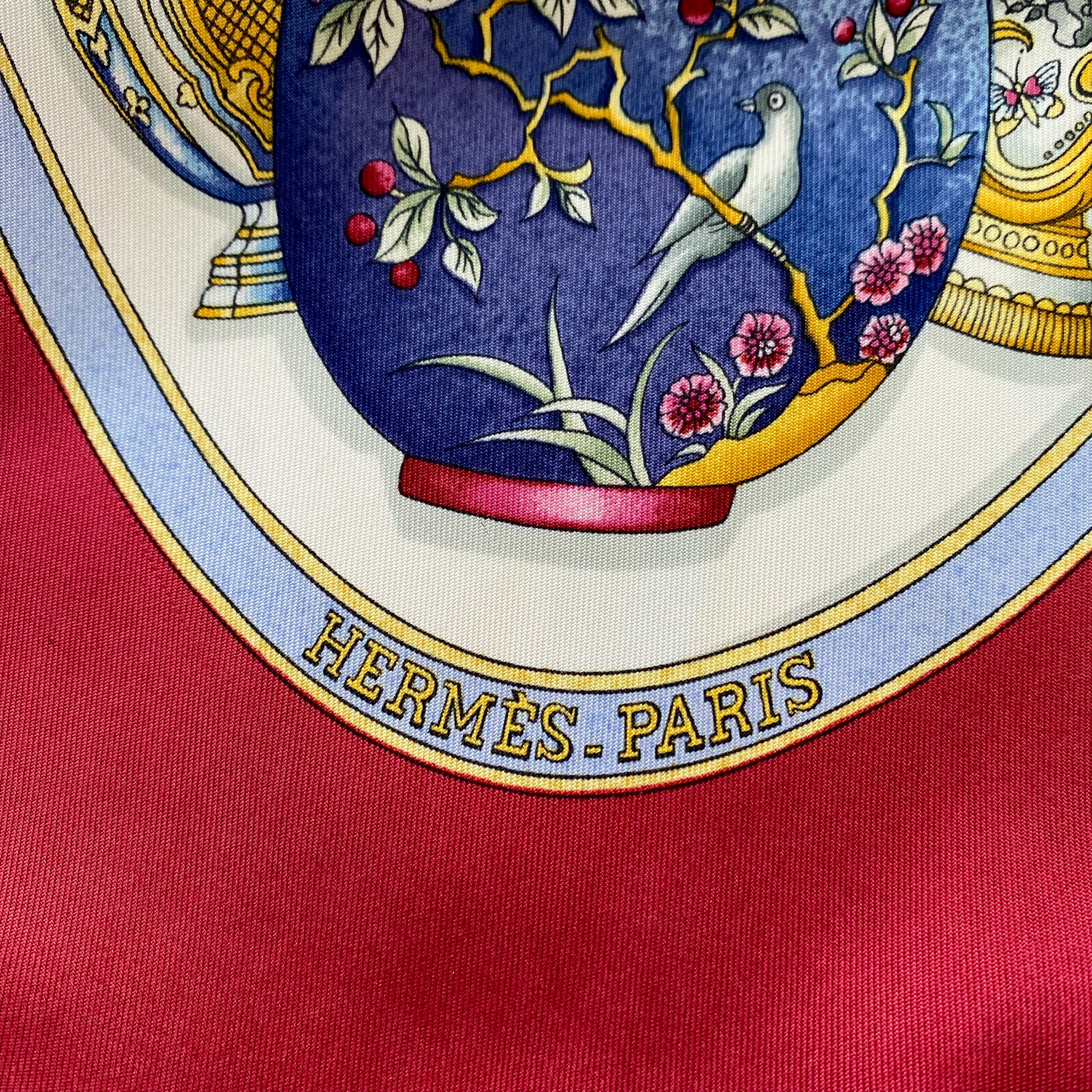 Boxed Hermès Qu Importe le Flacon Silk Scarf