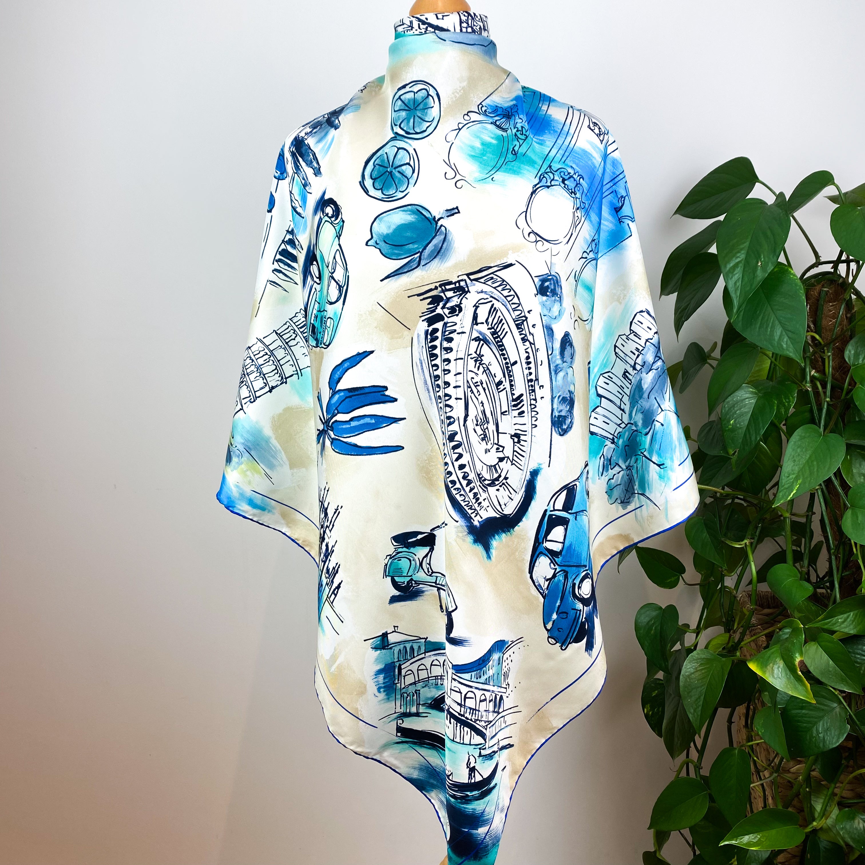 Mantero Vintage Silk Scarf