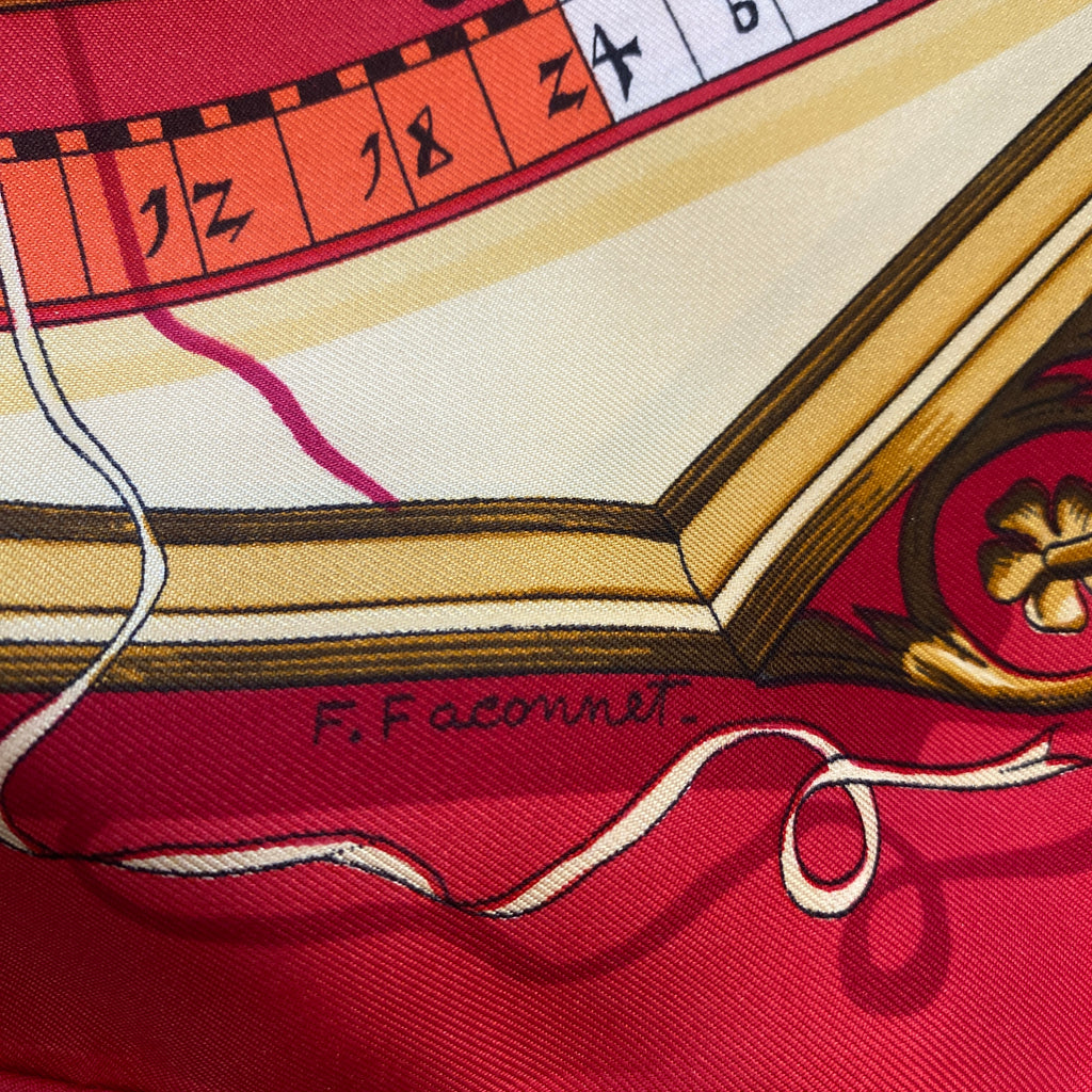 Hermès Dies et Hore Astrologie Silk Scarf
