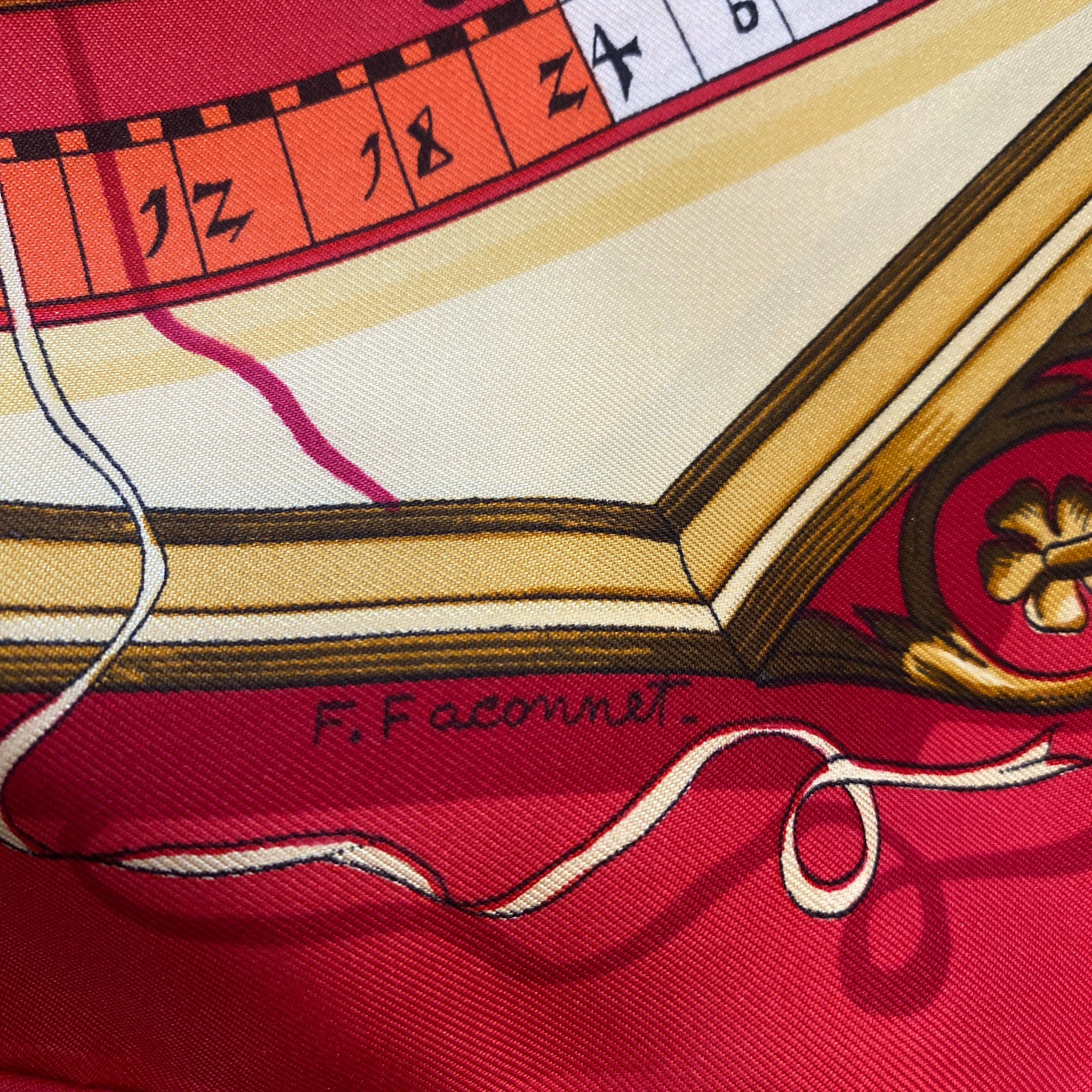 Hermès Dies et Hore Astrologie Silk Scarf