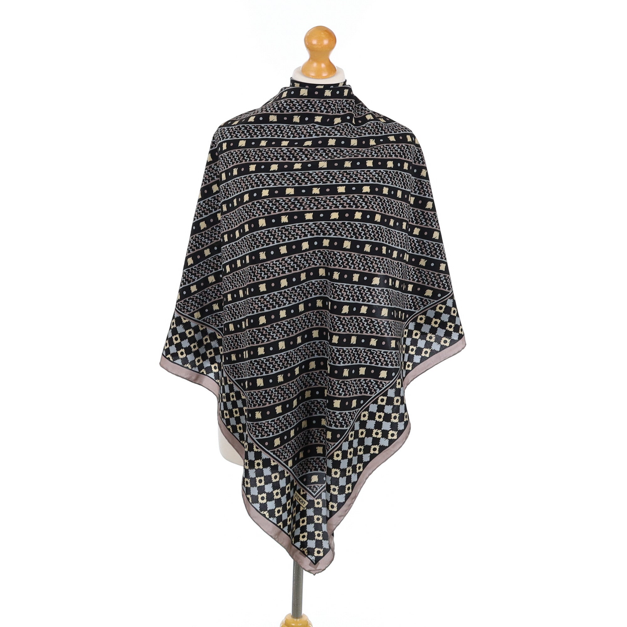 1970s Givenchy Vintage Silk Scarf