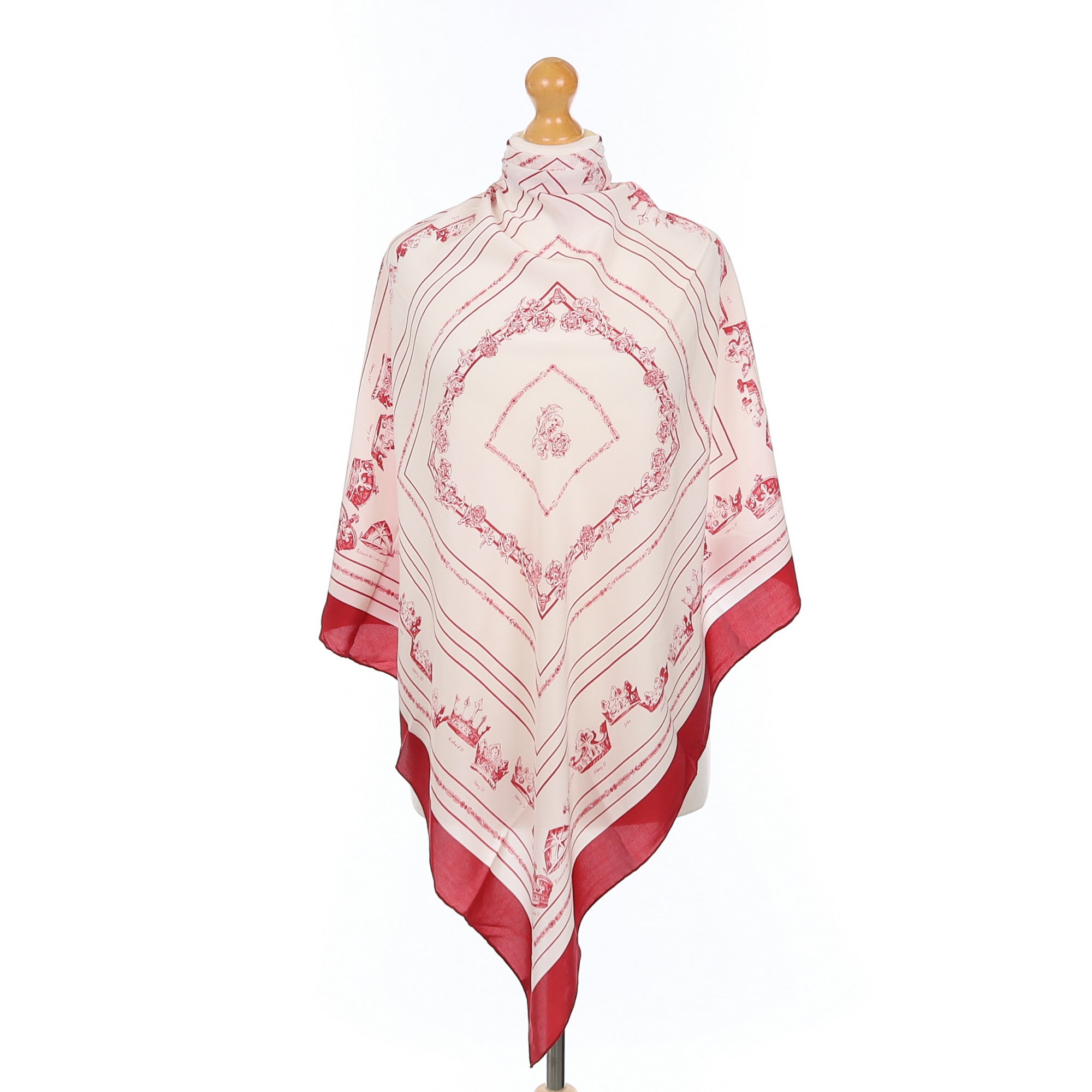 Richard Allan Kings and Crowns Silk Scarf