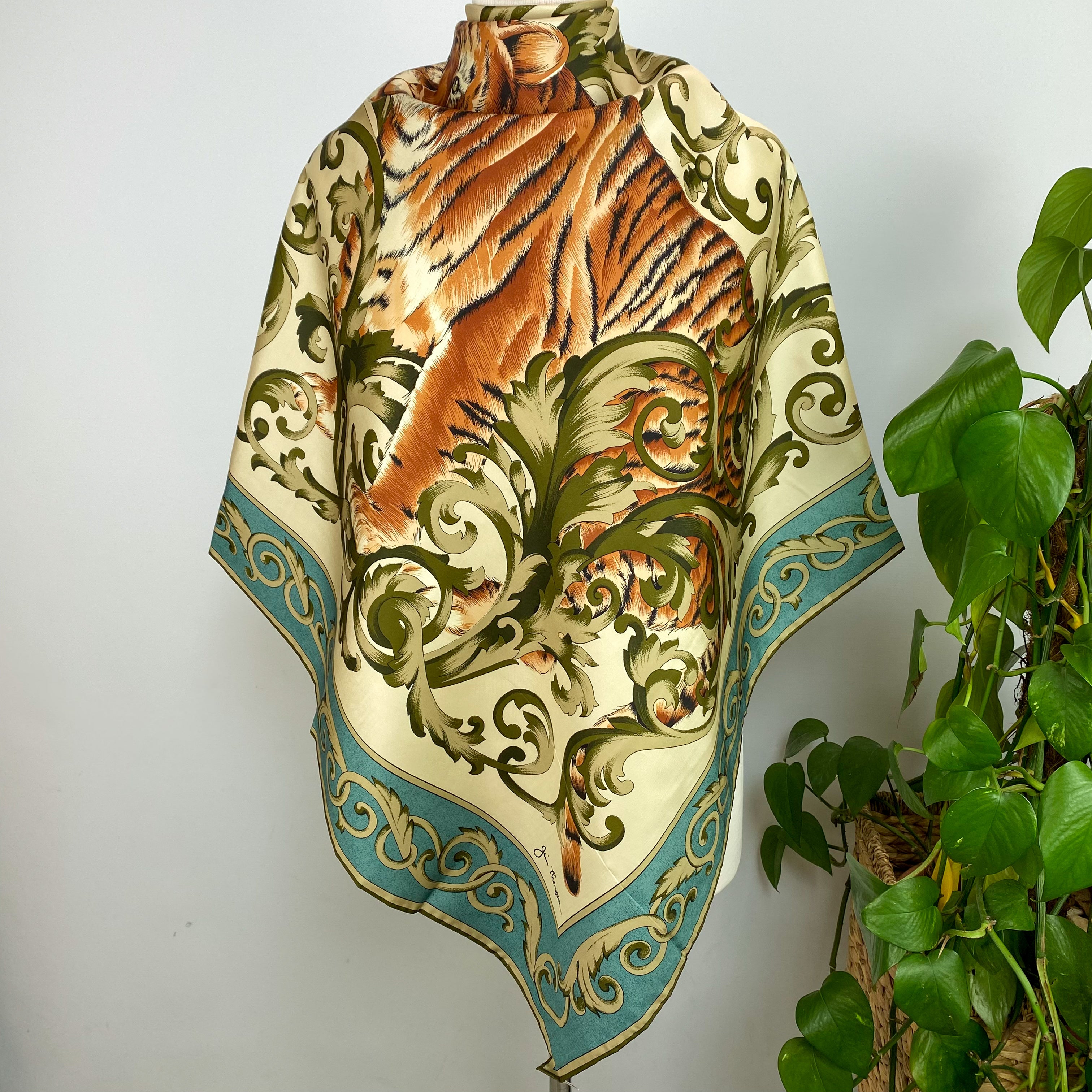 Brand New Jim Thompson Thai Silk Scarf