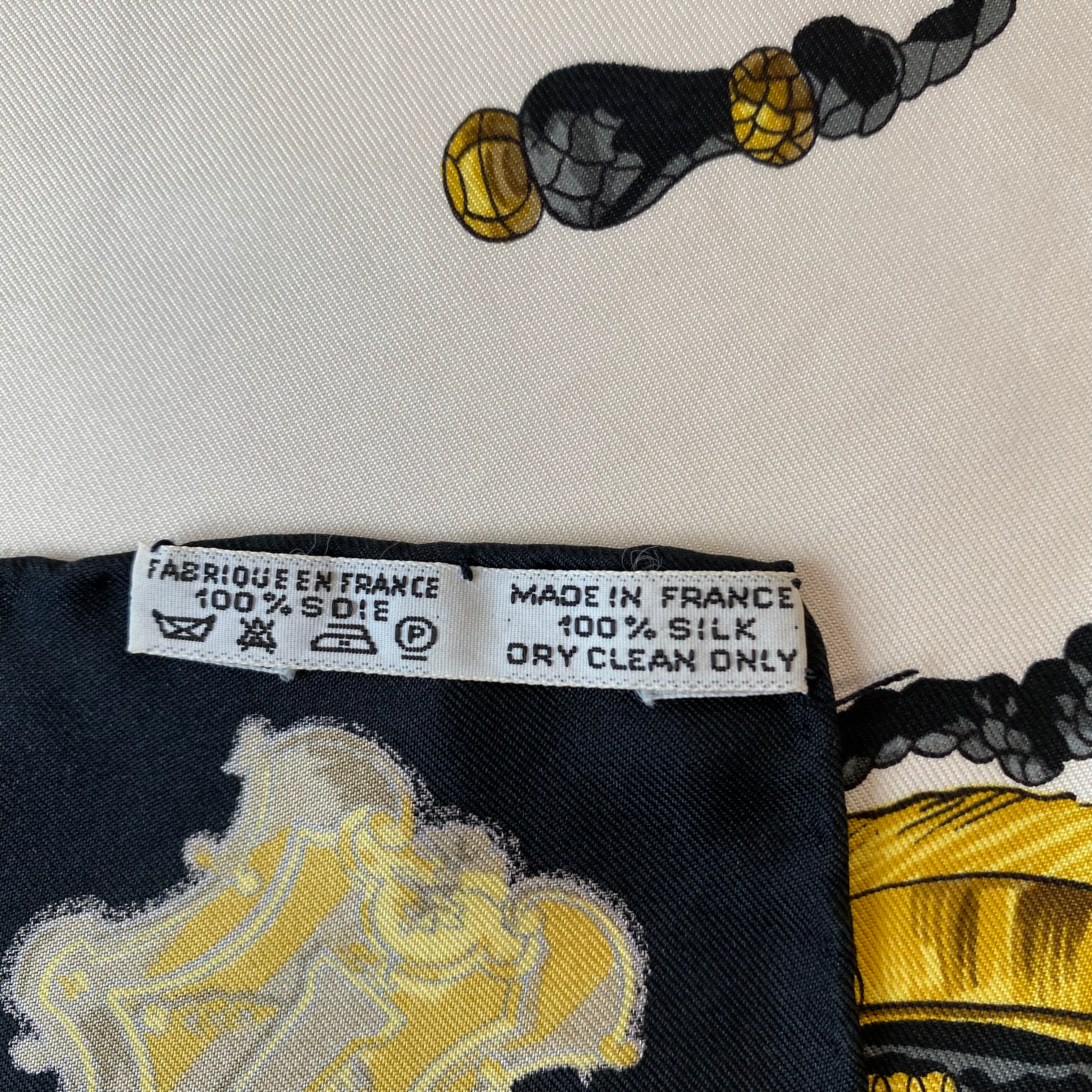 Hermès Les Clefs Silk Scarf