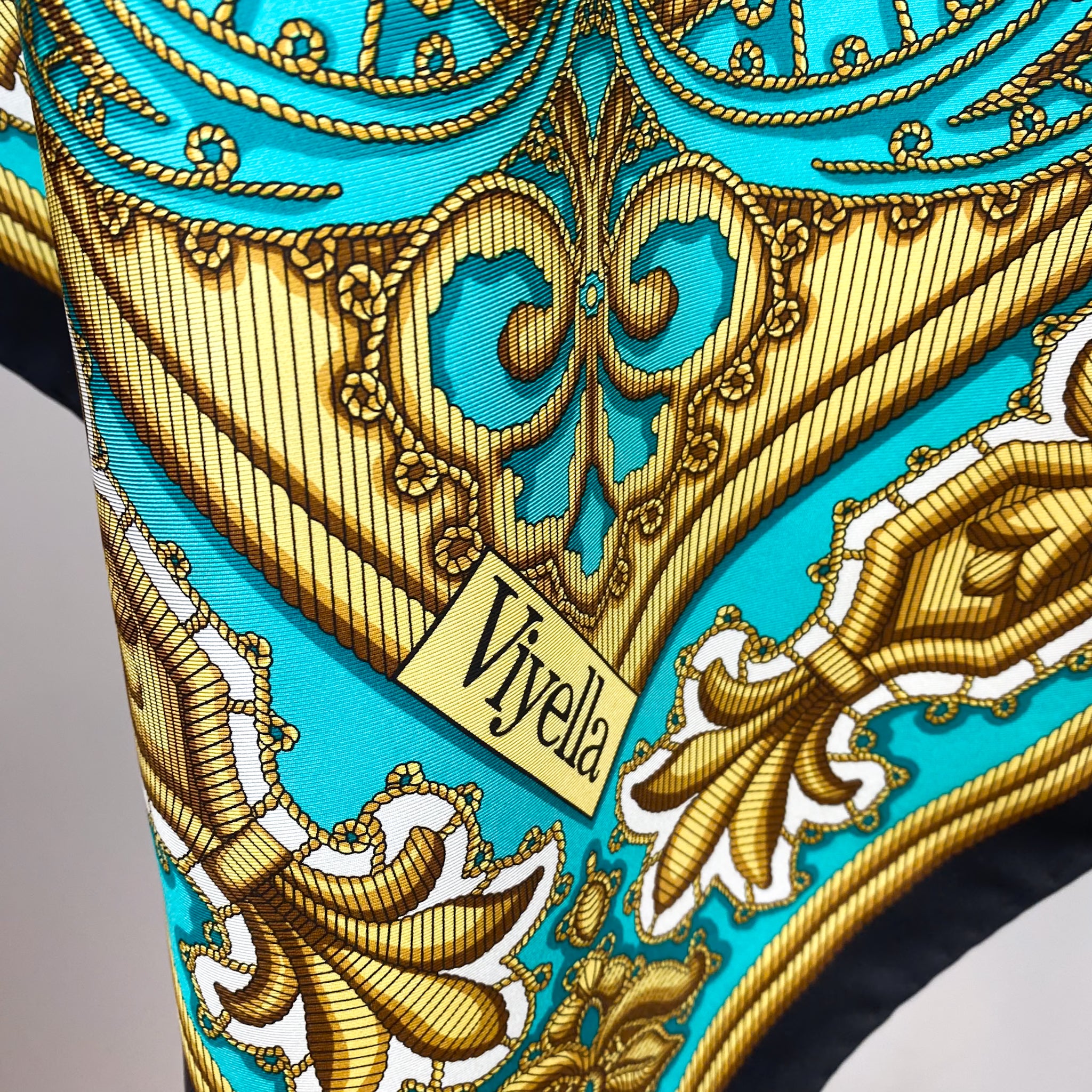 Immaculate Viyella Large Silk Scarf
