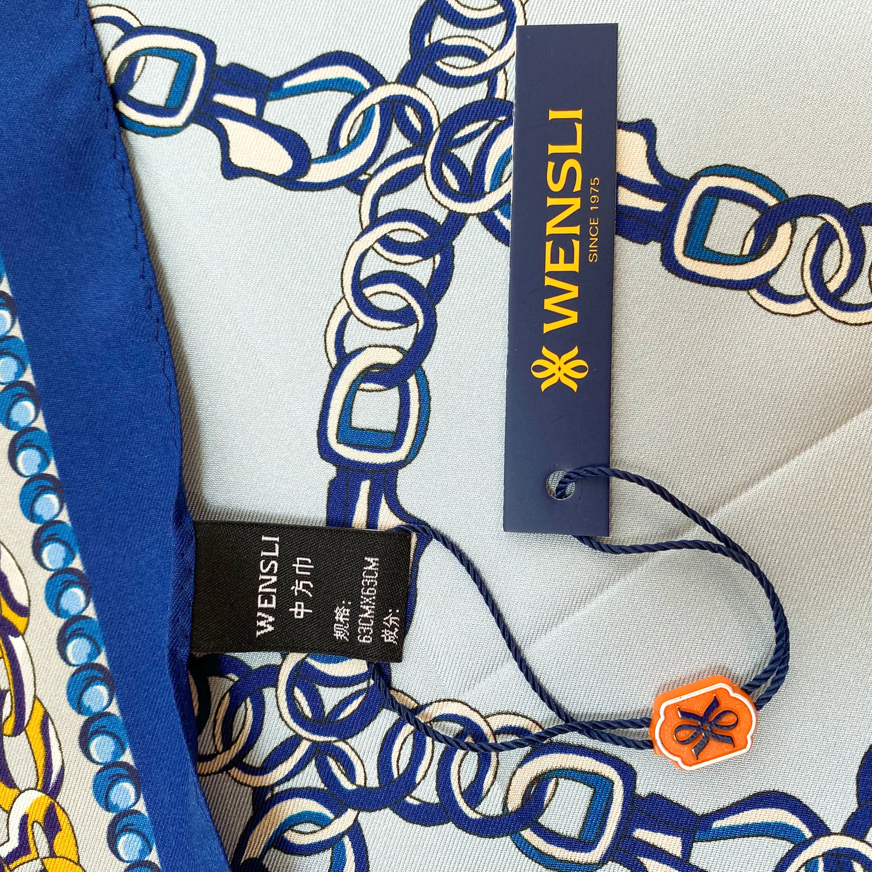 Brand New Wensli Silk Scarf
