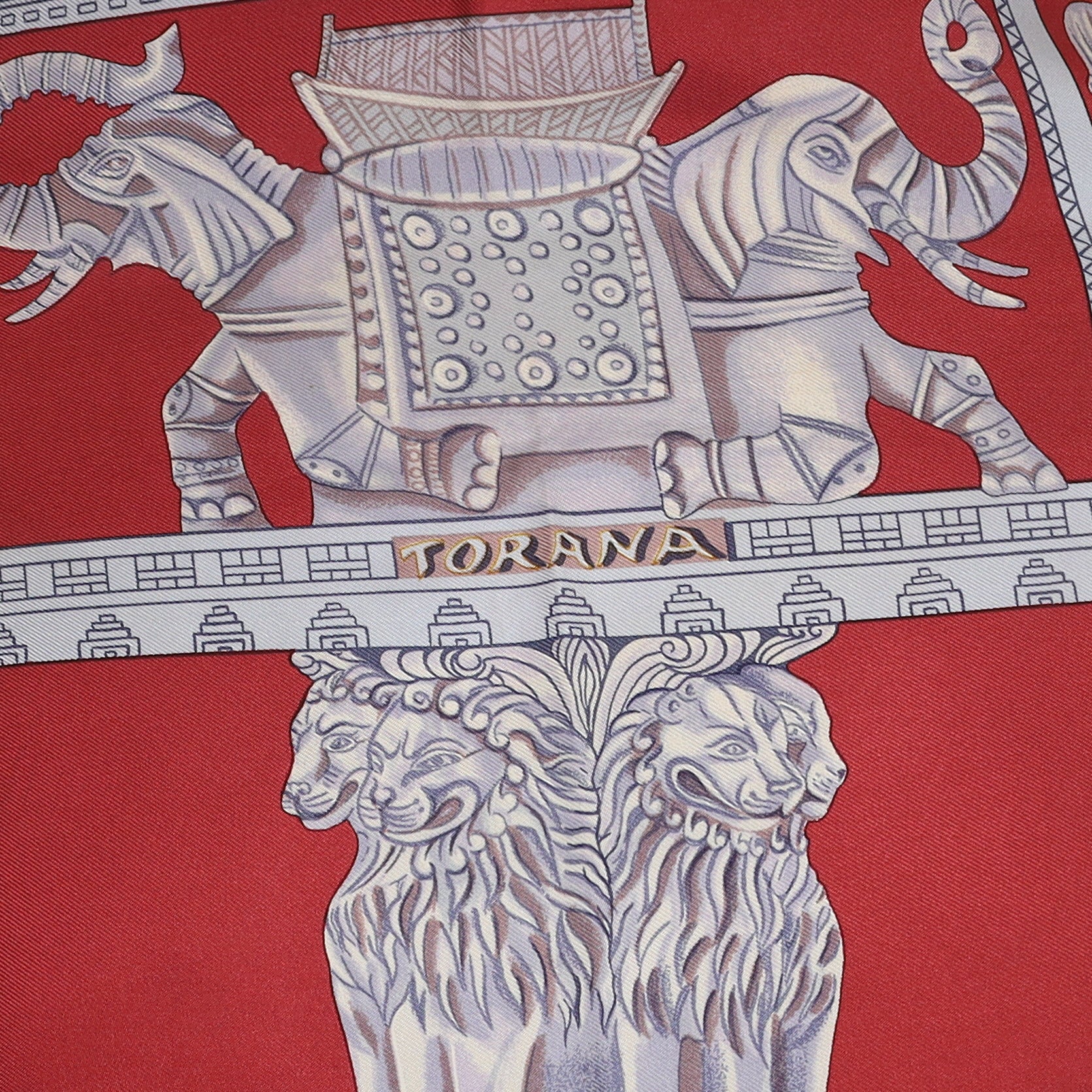Hermès Torana Silk Scarf