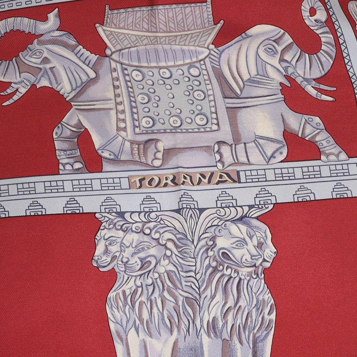 Hermès Torana Silk Scarf