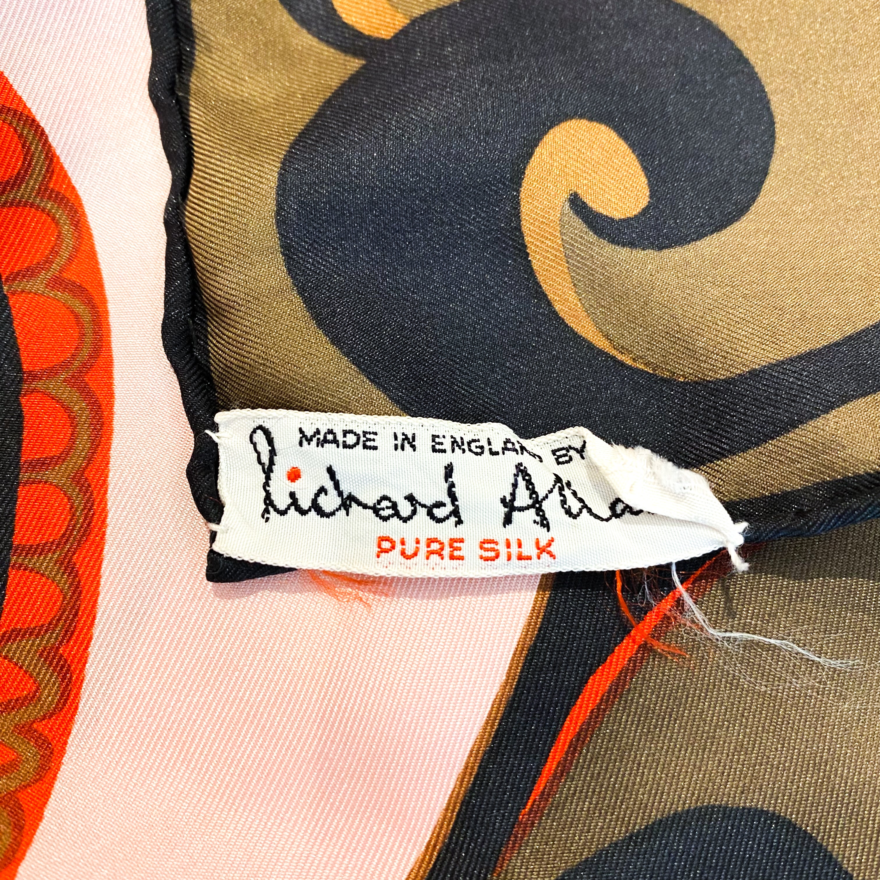 Richard Allan Vintage Silk Scarf