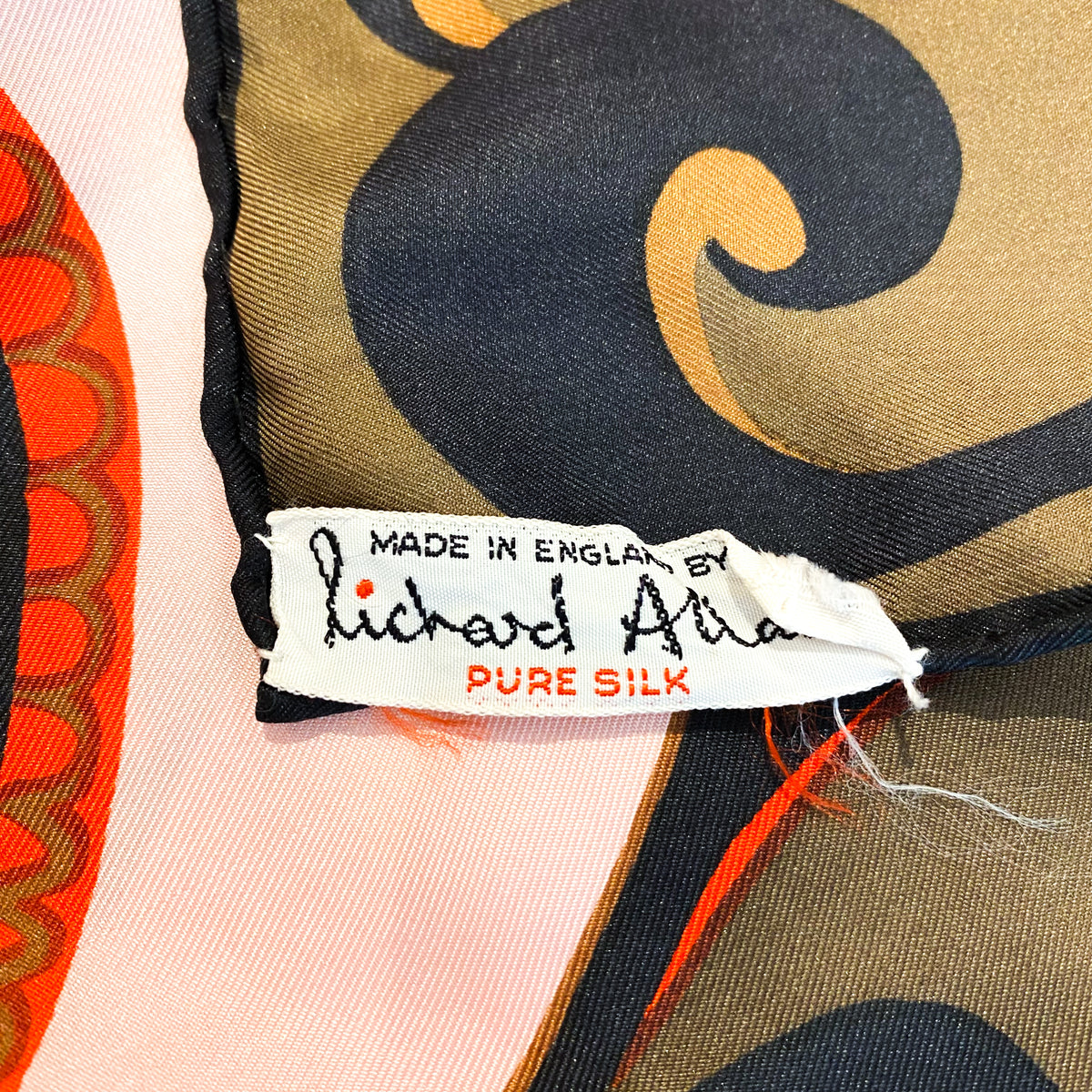 Richard Allan Vintage Silk Scarf