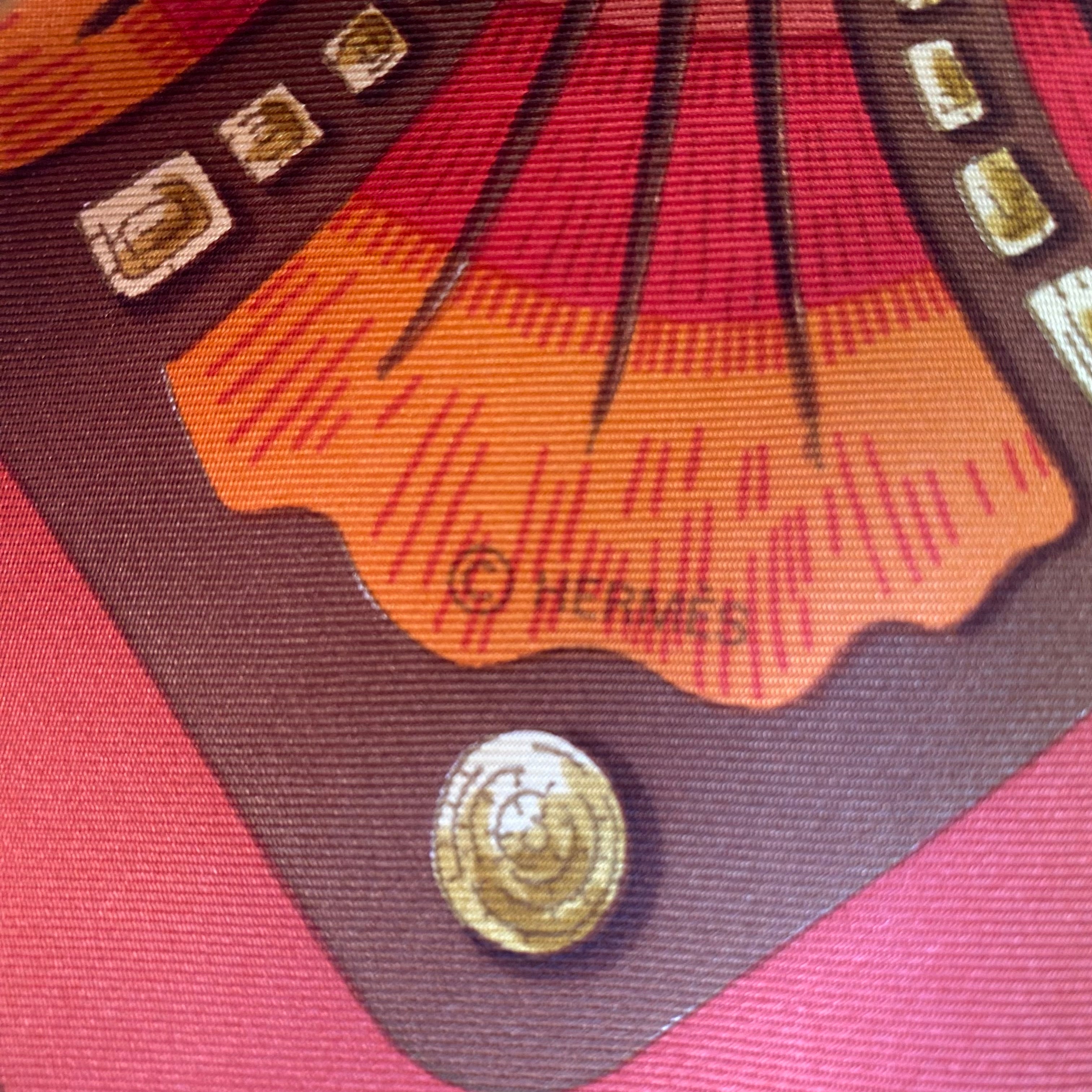 Hermès Cheval Turc Silk Scarf