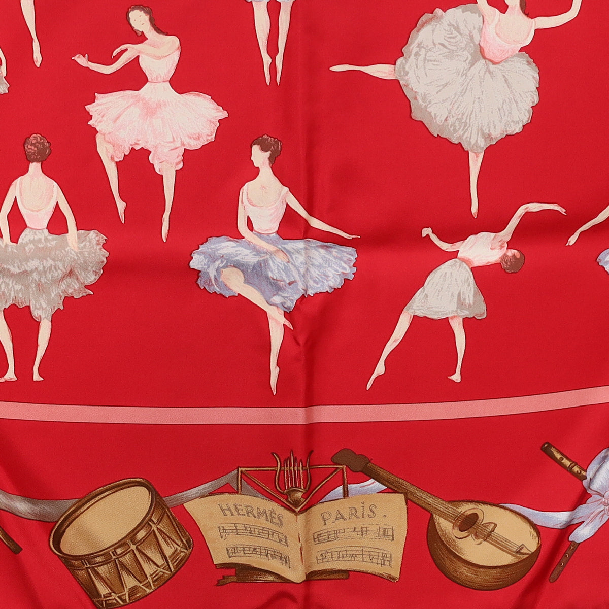 Pristine Boxed Hermès La Danse Silk Scarf