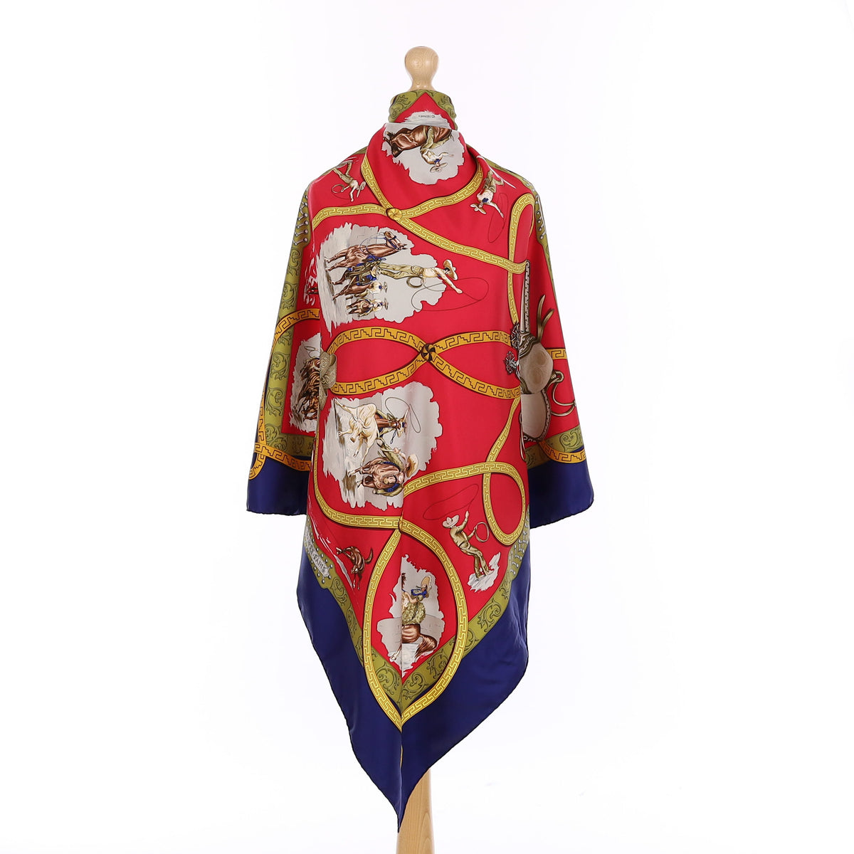 Hermès Charreada Silk Scarf
