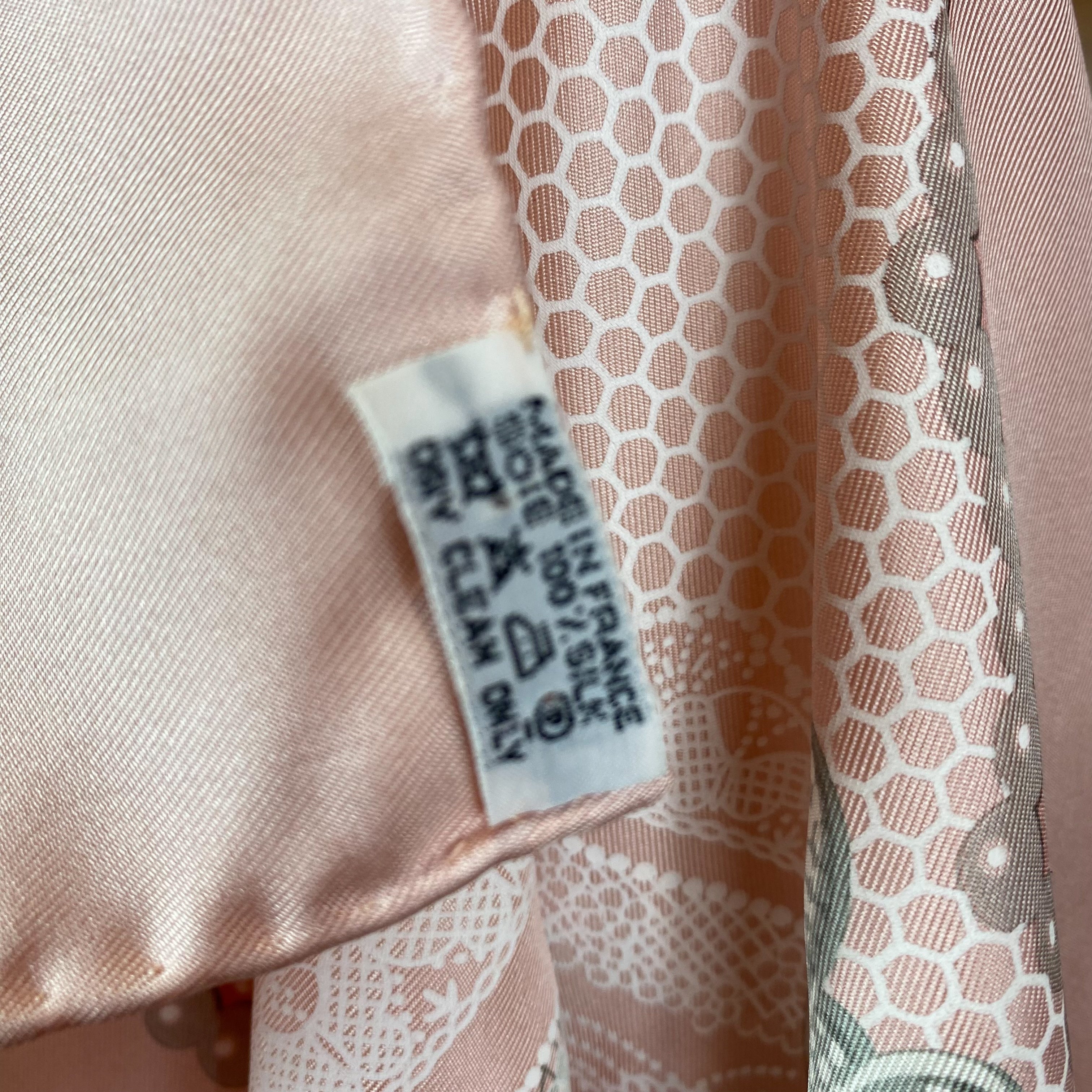 Boxed Hermes Doigts De Fée Silk Scarf