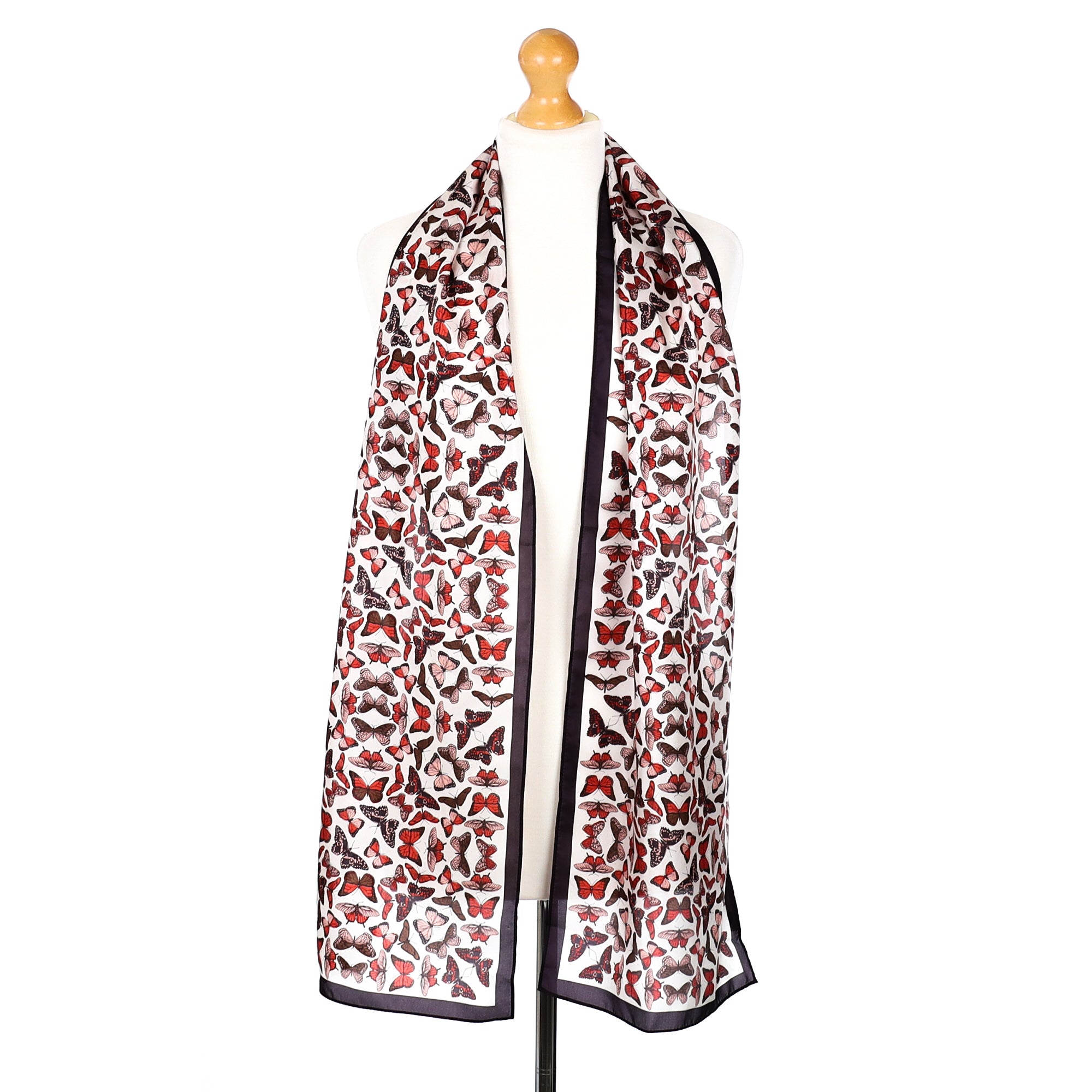 Laura Ashley Butterfly Vintage Silk Scarf