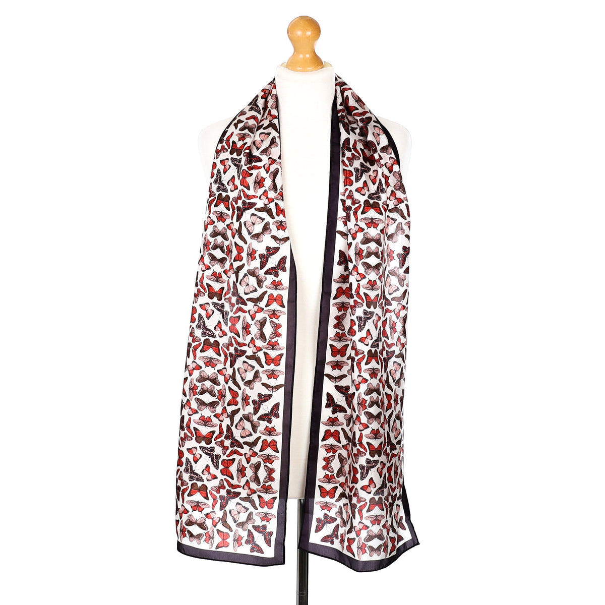 Laura Ashley Butterfly Vintage Silk Scarf
