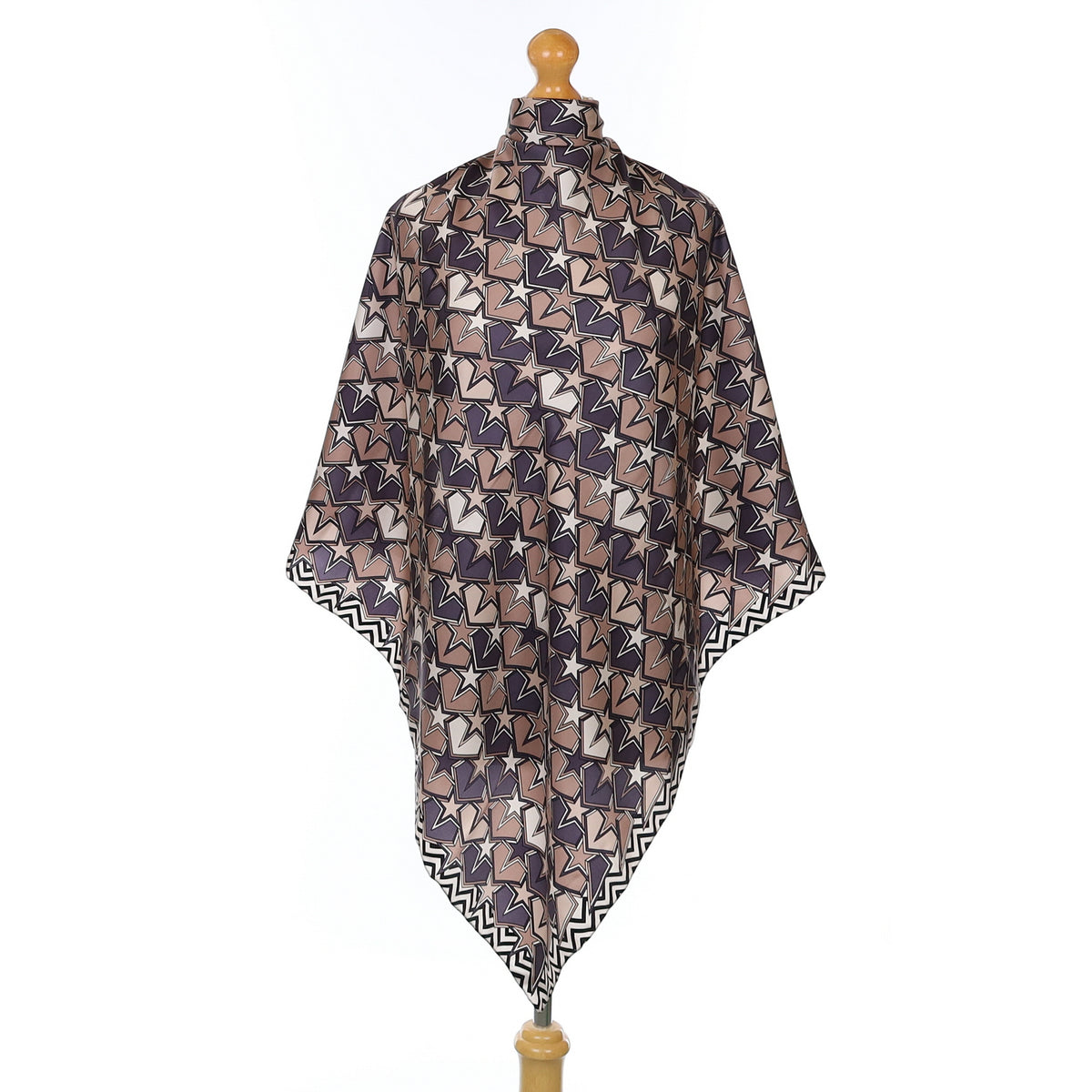 Brand New Bella Ballou Star Design Silk Scarf