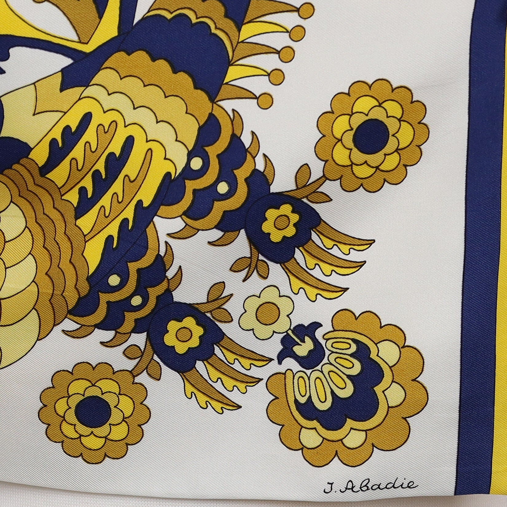 Hermès Skyros Ascot Silk Scarf