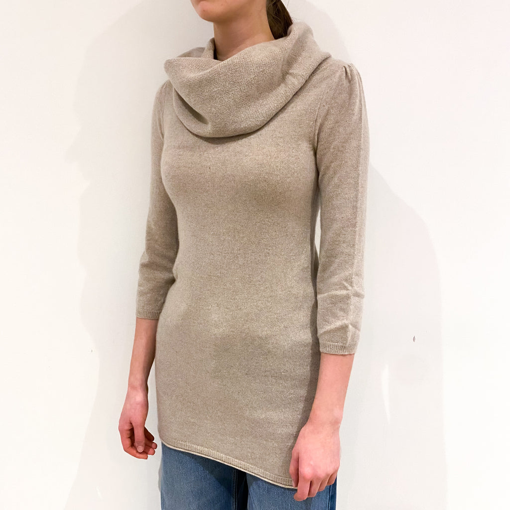 Stone Roll Neck Jumper Extra Small