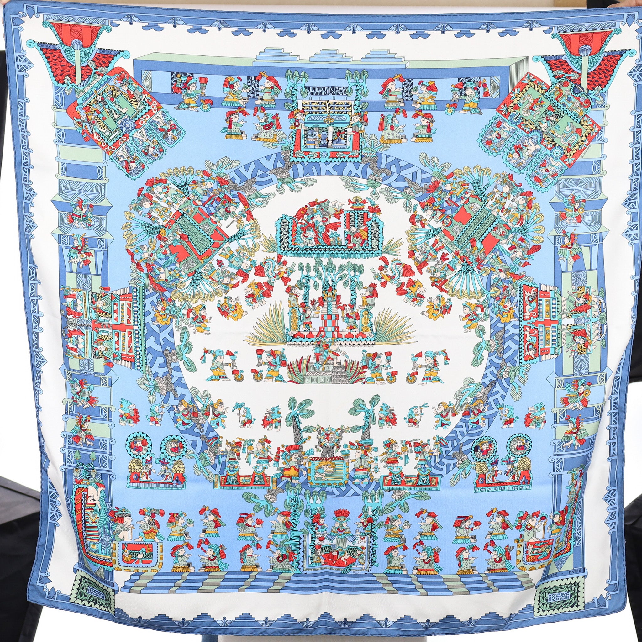Hermès Astres et Soleils Silk Scarf