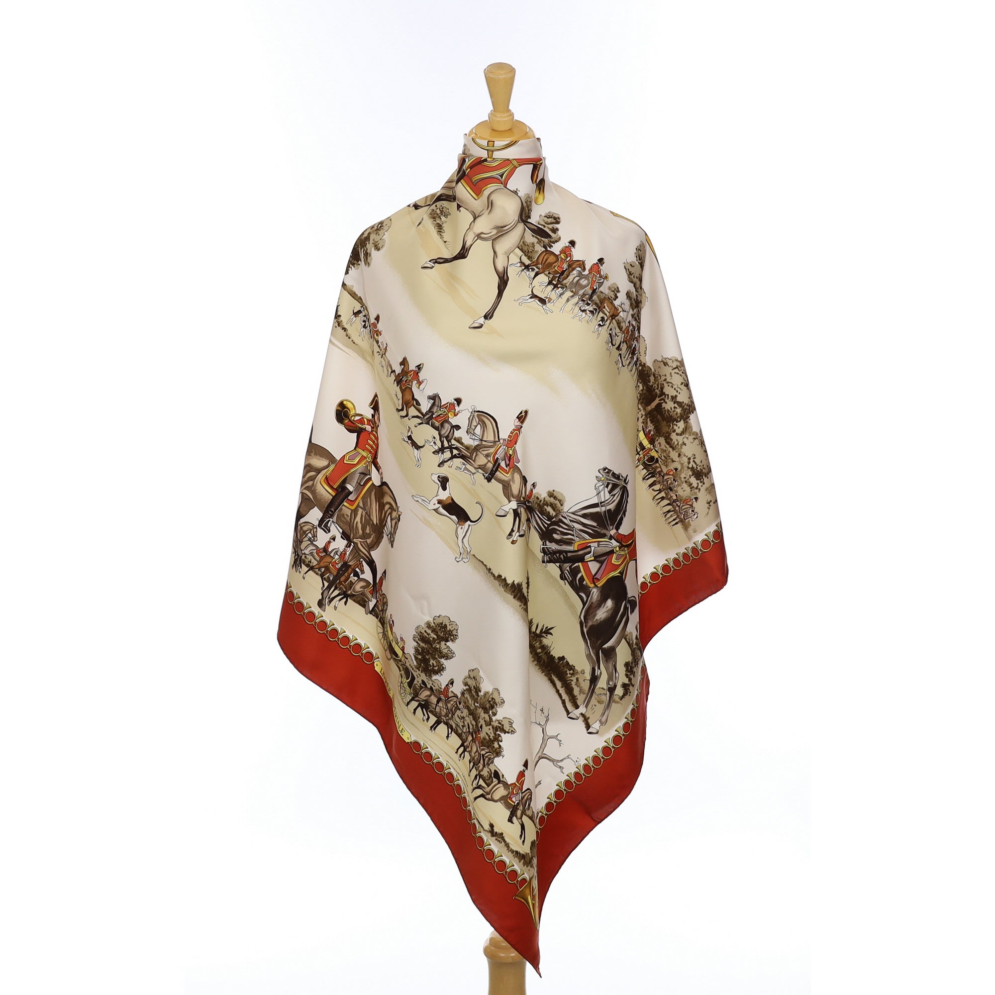 Hermès Livrée Impériale Silk Scarf Rare