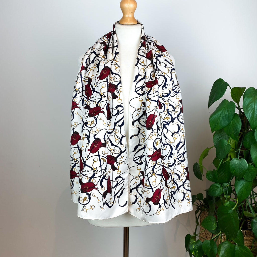 RM Williams Equestrian Silk Scarf