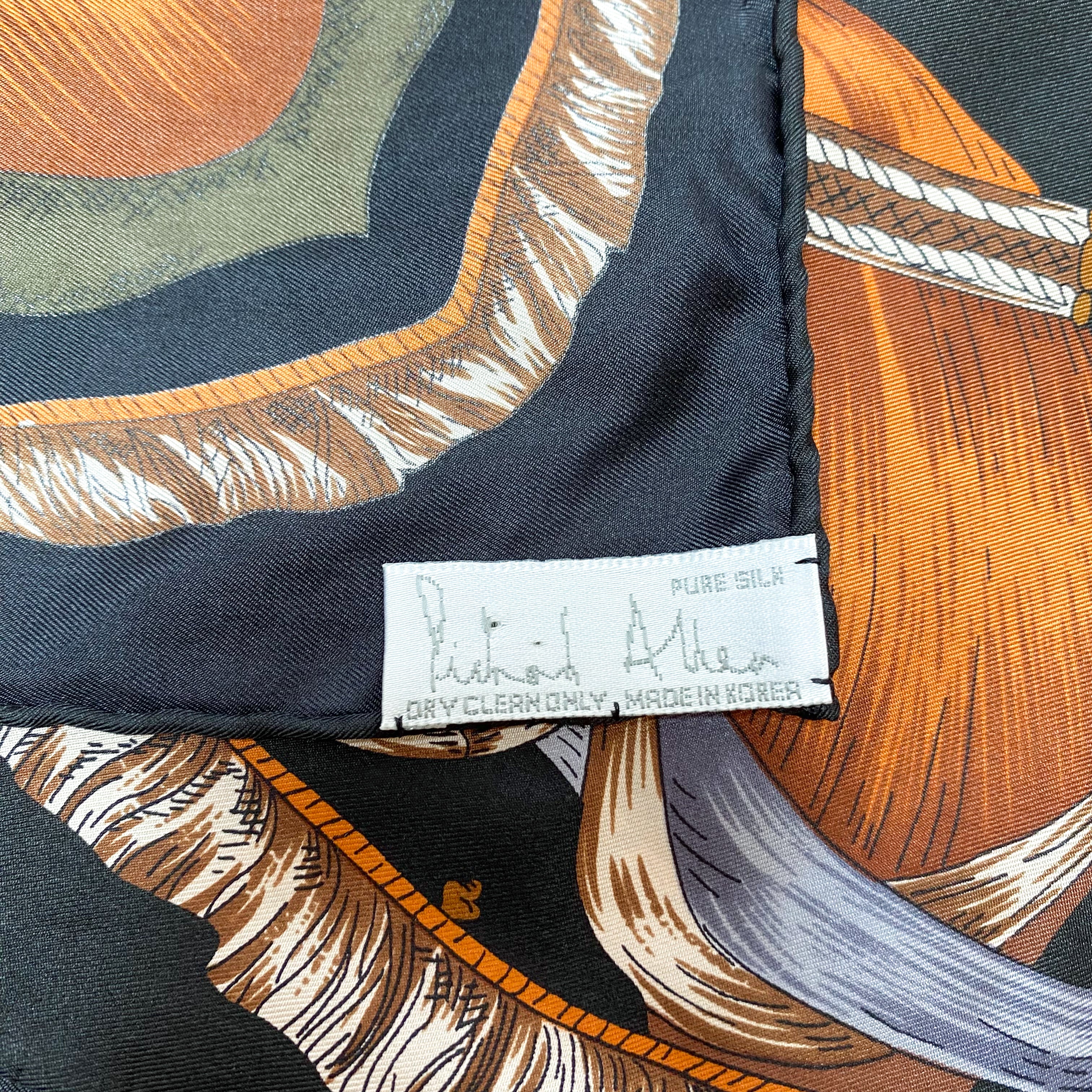 Modern Richard Allen Silk Scarf