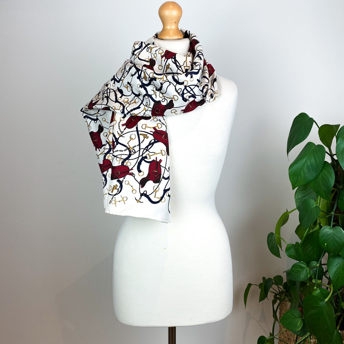 RM Williams Equestrian Silk Scarf