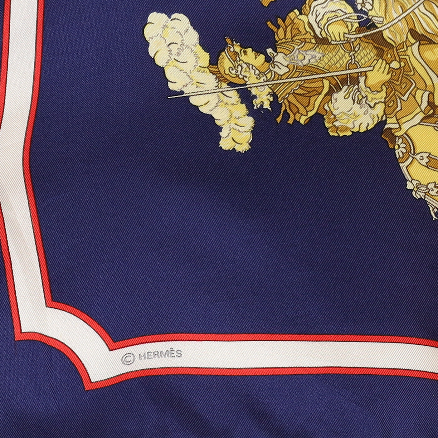 Hermès Carrousel Silk Scarf