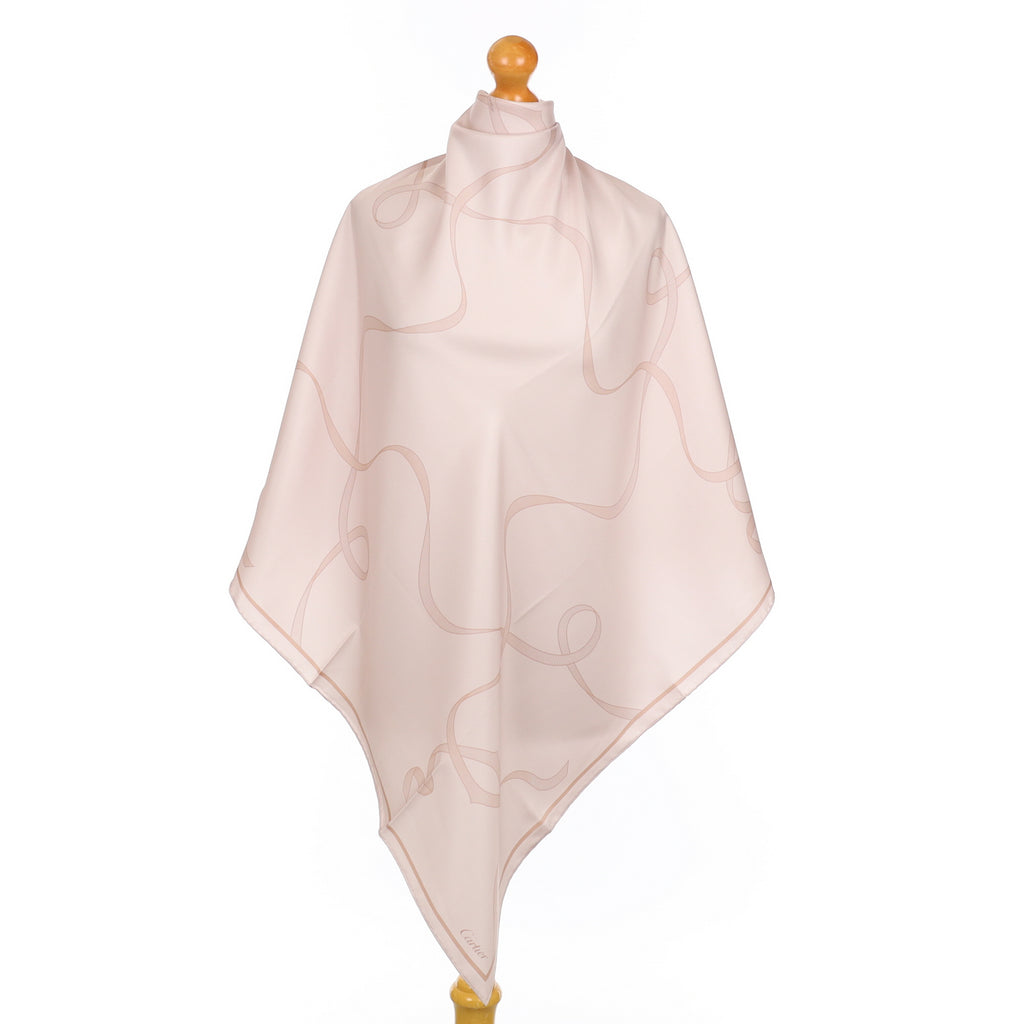 Brand New Cartier Designer Silk Scarf