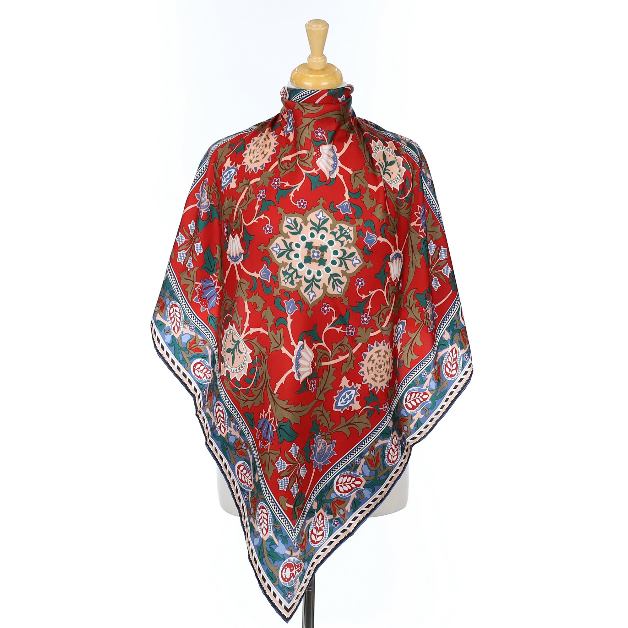 Beckford Floral Silk Scarf