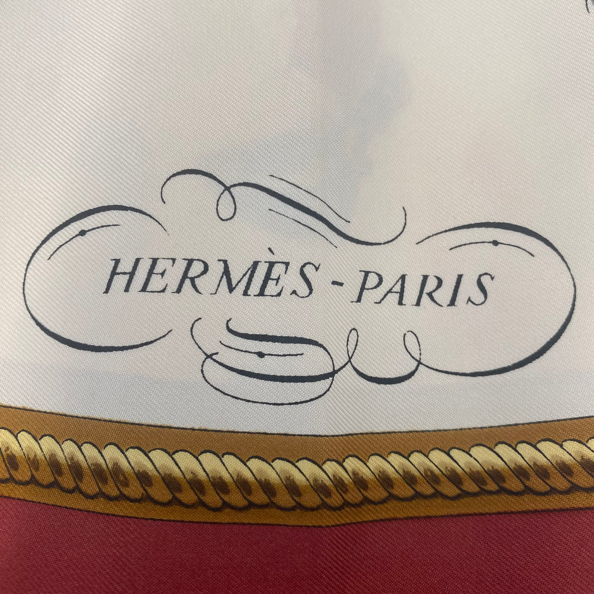 Hermès Reprise Silk Scarf