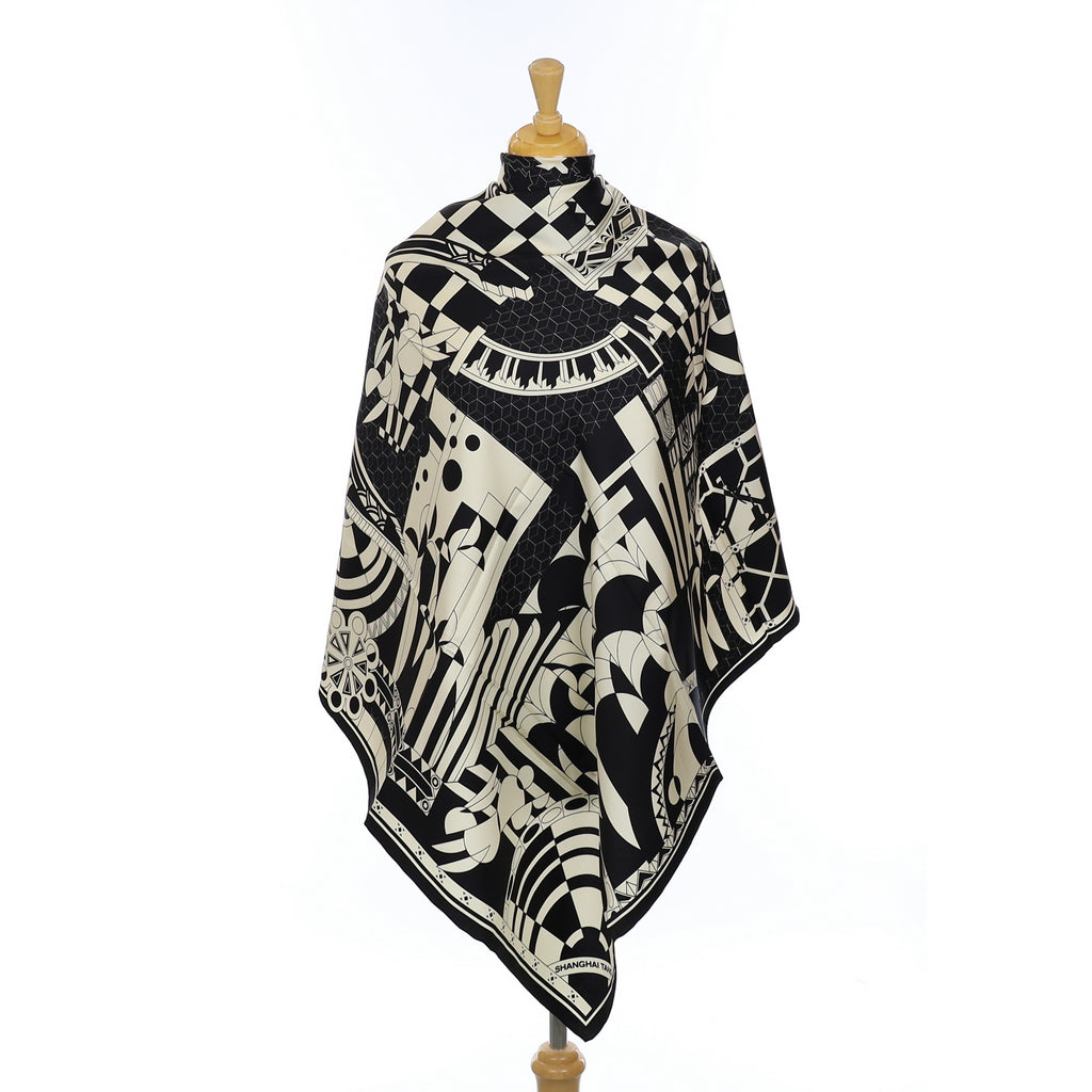 Brand New Boxed Shanghai Tang Silk Scarf