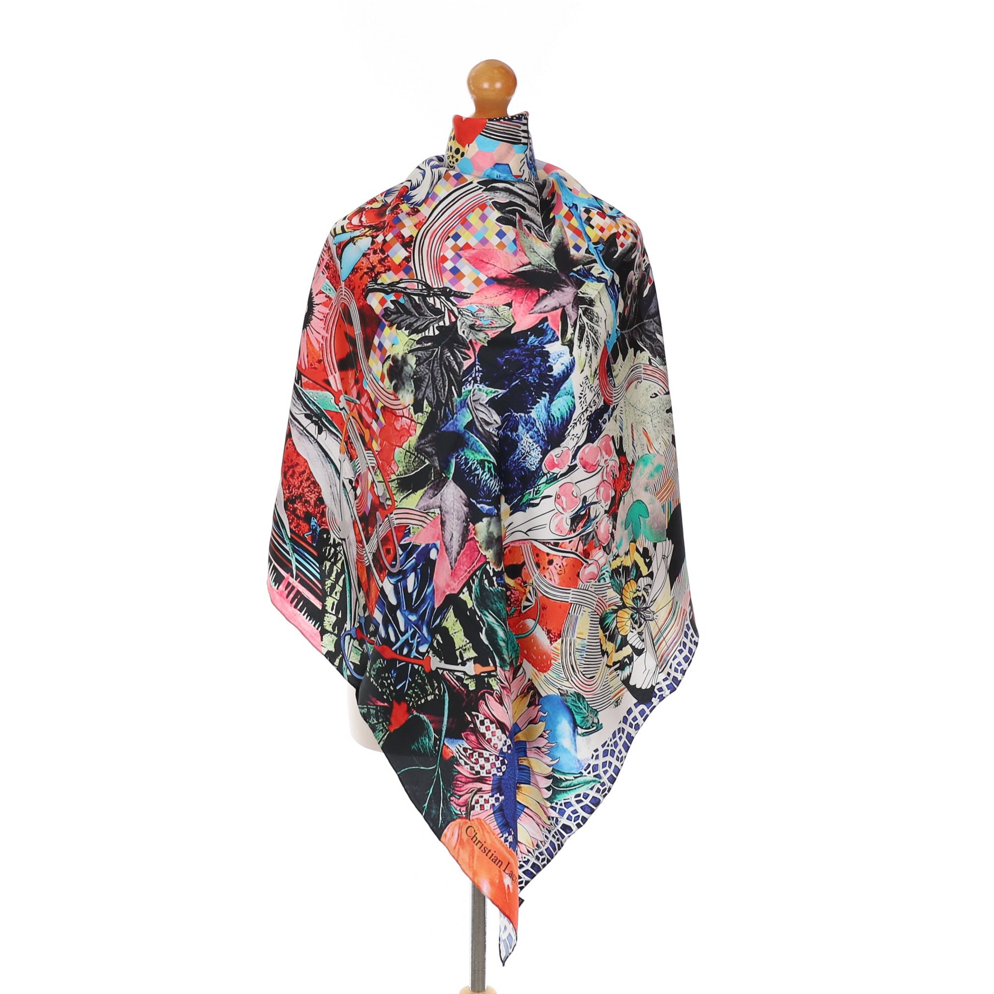 Christian Lacroix Designer Silk Scarf