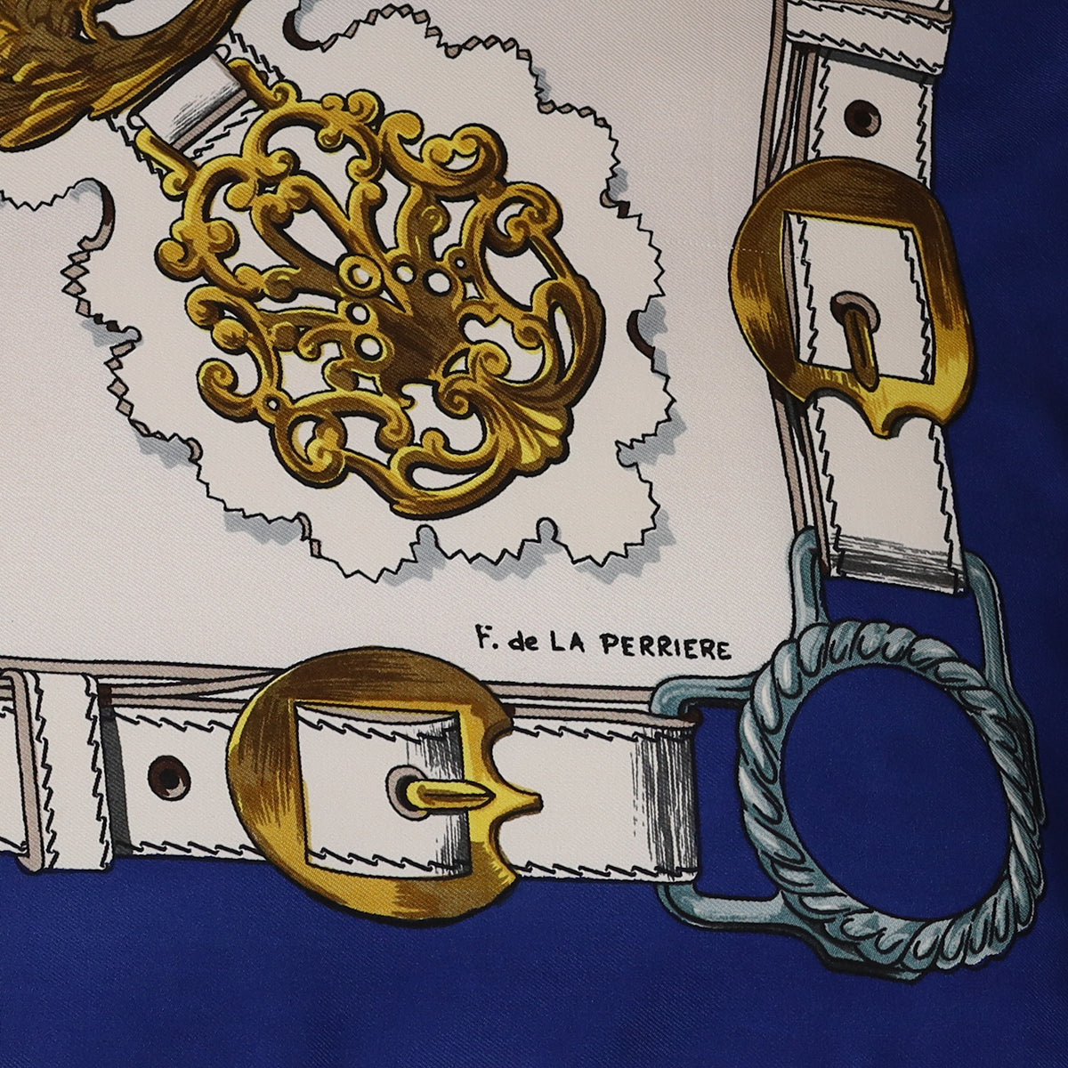 Hermès Cuiveeries Silk Scarf