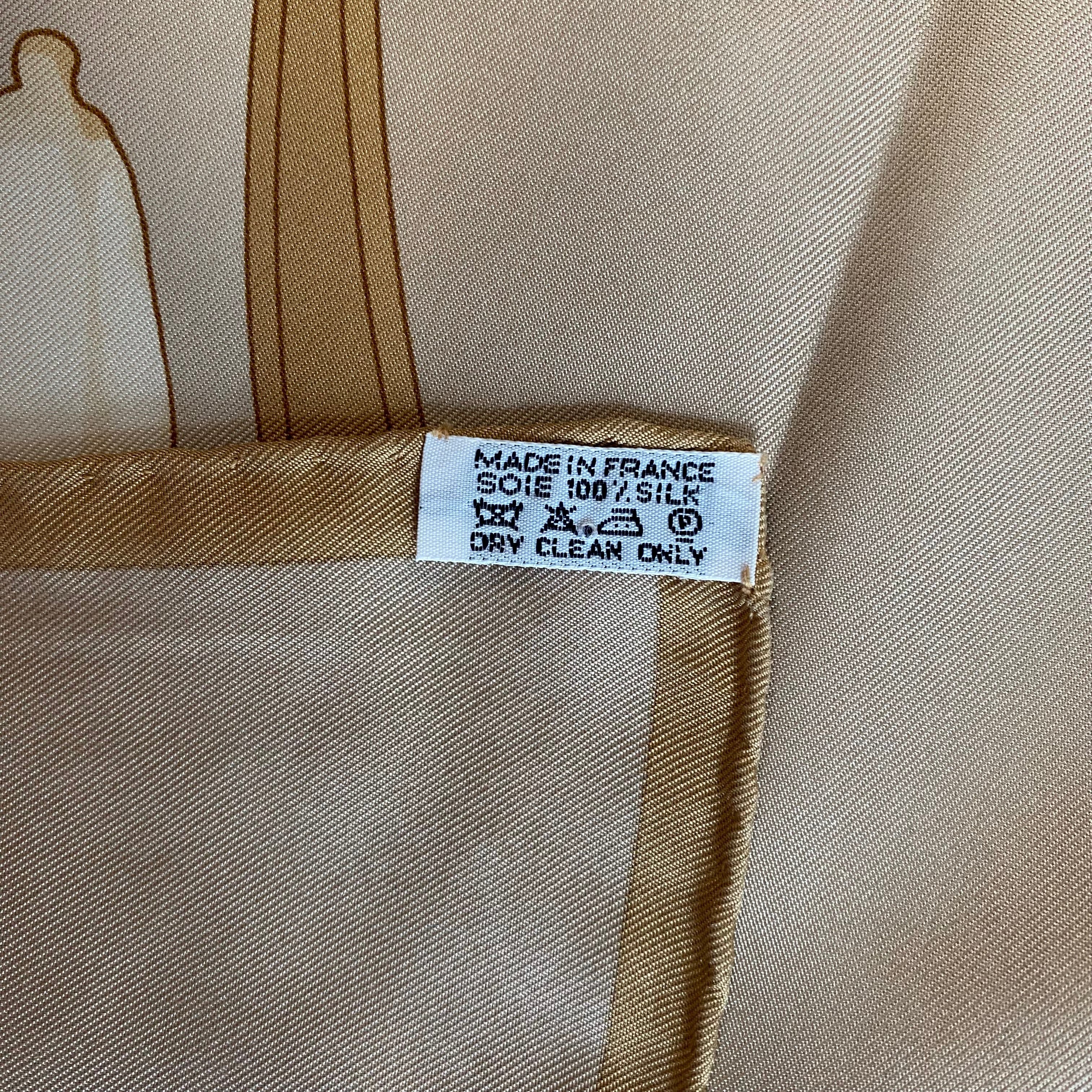 Hermès Au Gré Du Vent Silk Scarf