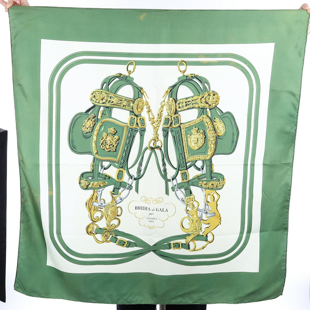Hermès Brides de Gala Silk Scarf
