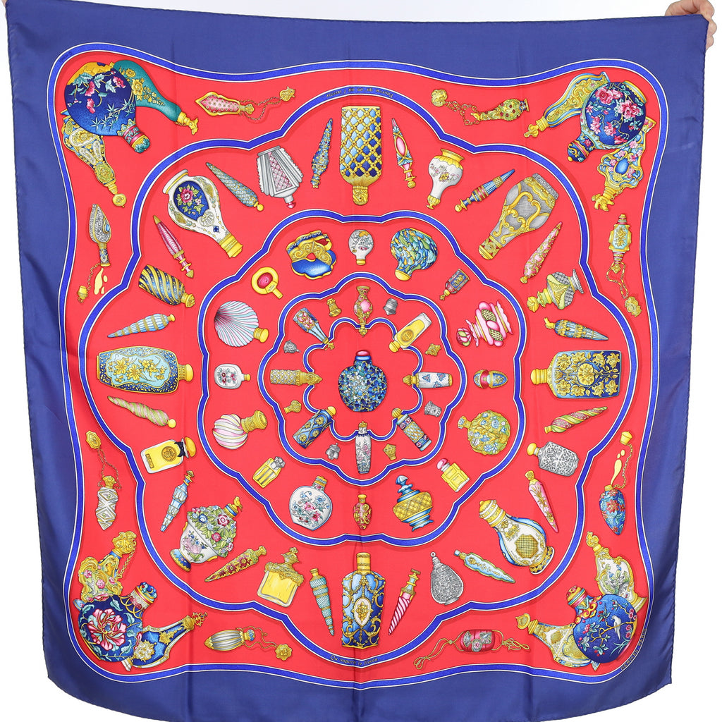 Hermès Qu ‘Importe Le Flacon Silk Scarf