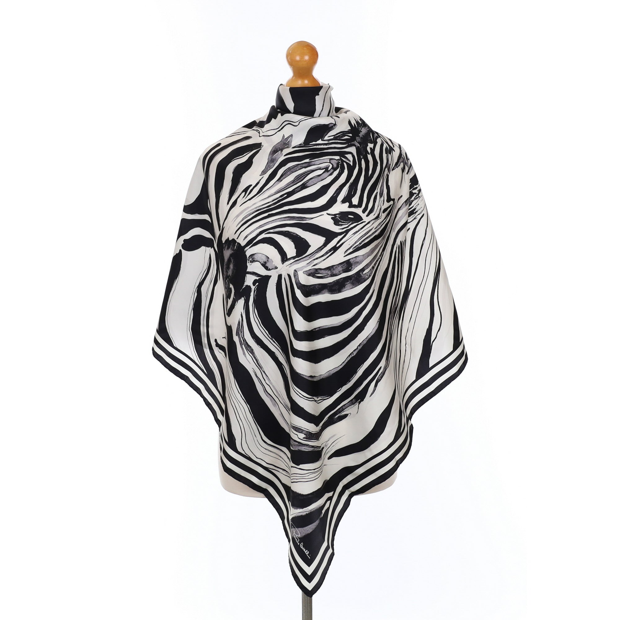Brand New Roberto Cavalli Silk Scarf