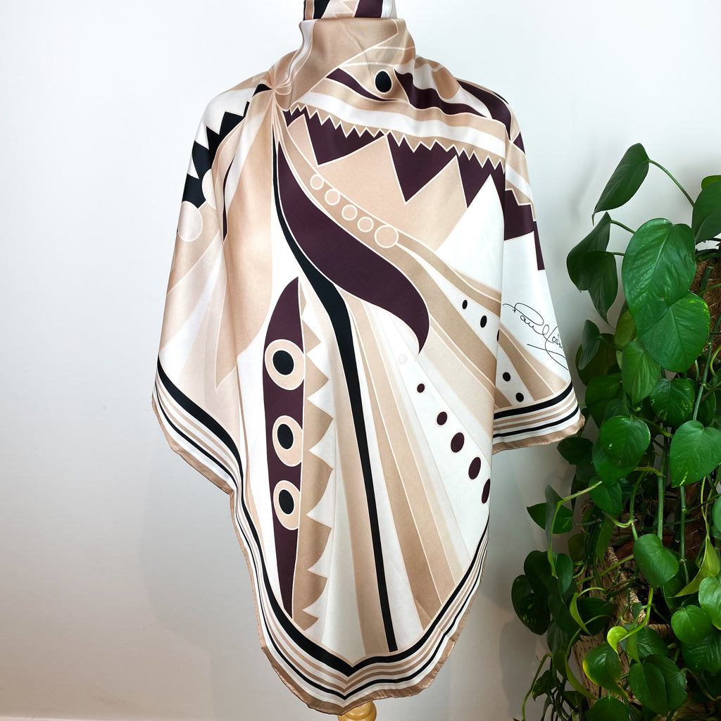 Brand New Paul Costelloe Silk Scarf