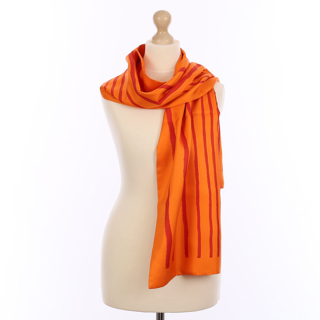 Brand New Boxed Hermès Mediterranee Silk Opera Scarf