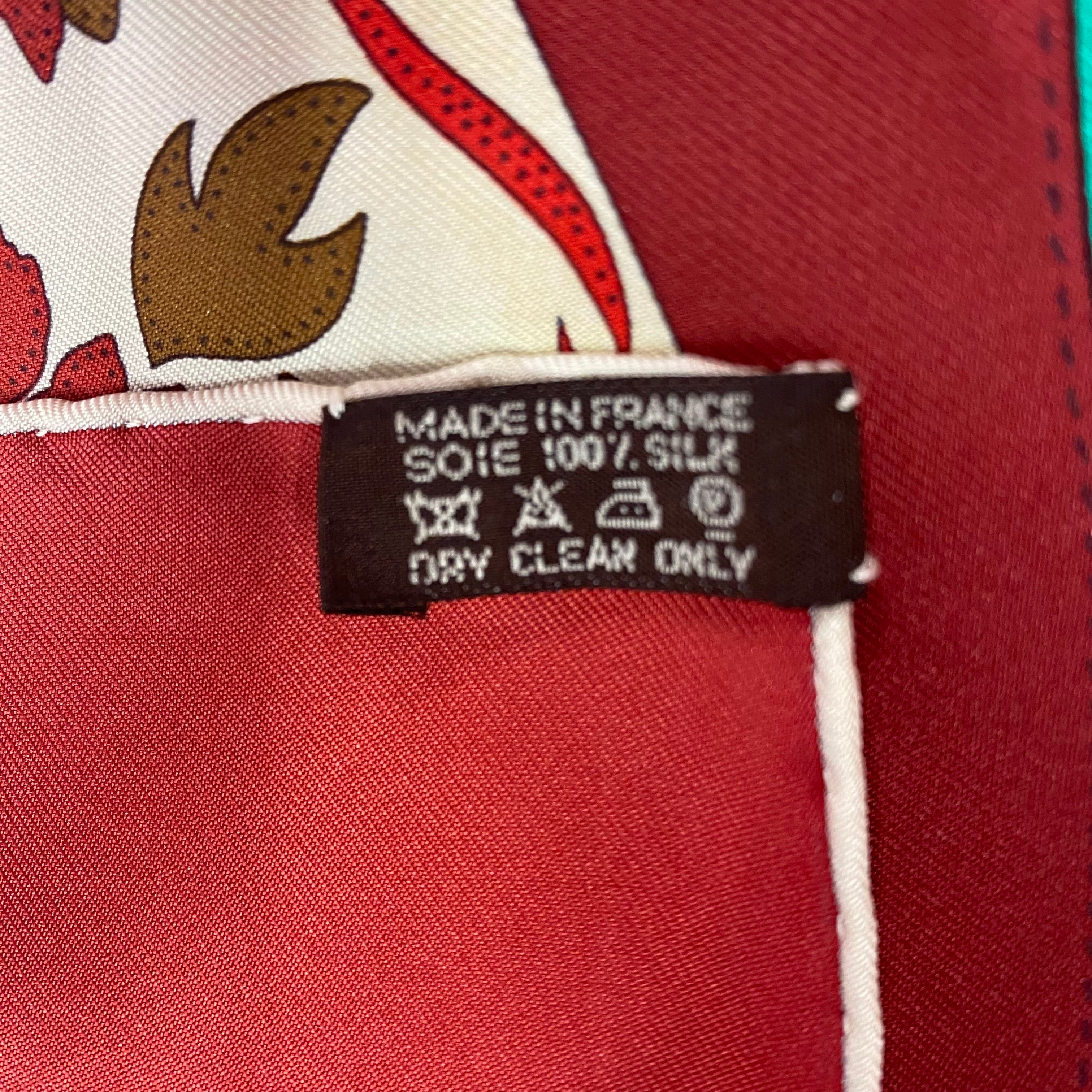 Boxed Pristine Hermès Festival des Amazones Silk Scarf