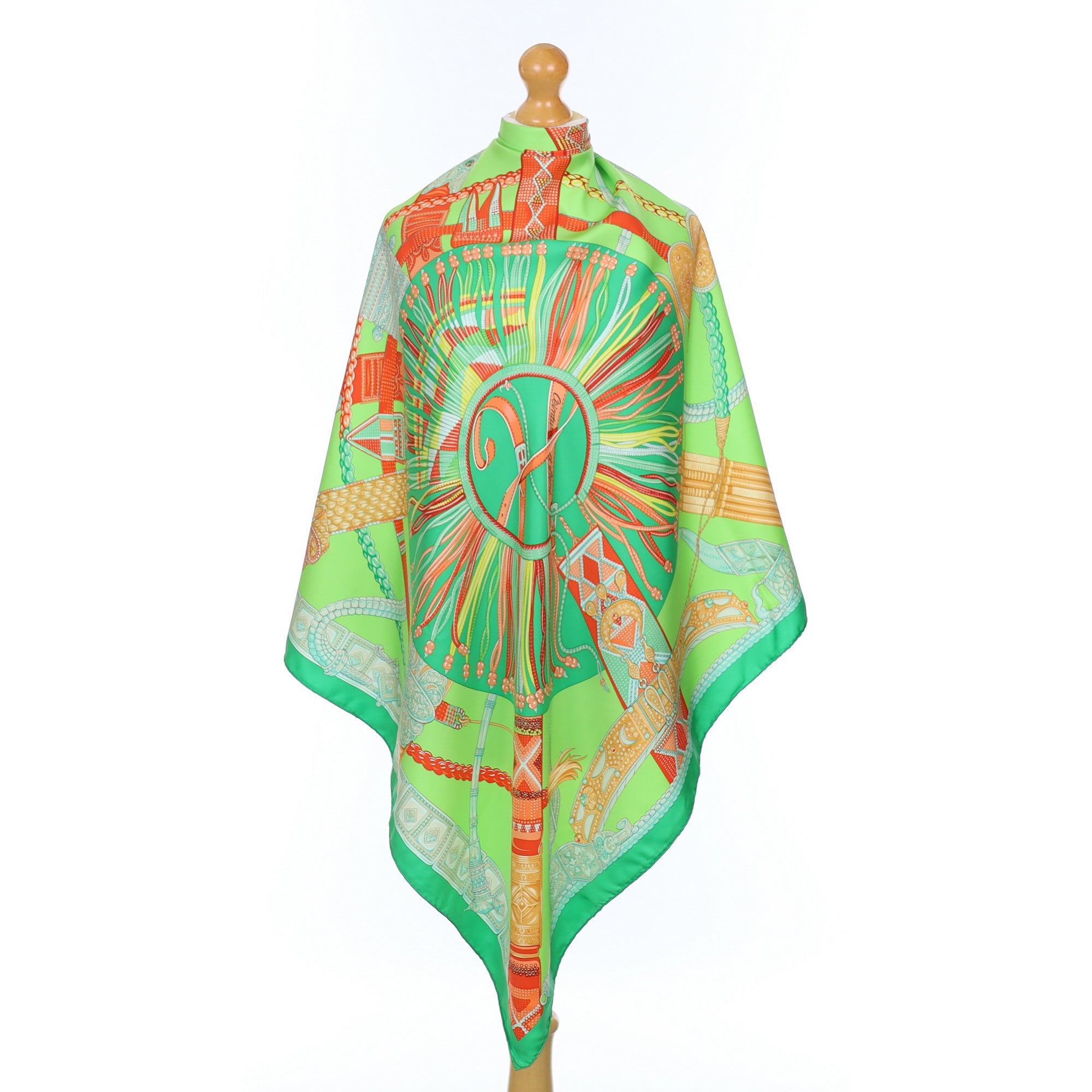 Hermès Ceintures et Liens Silk Scarf Quite Rare