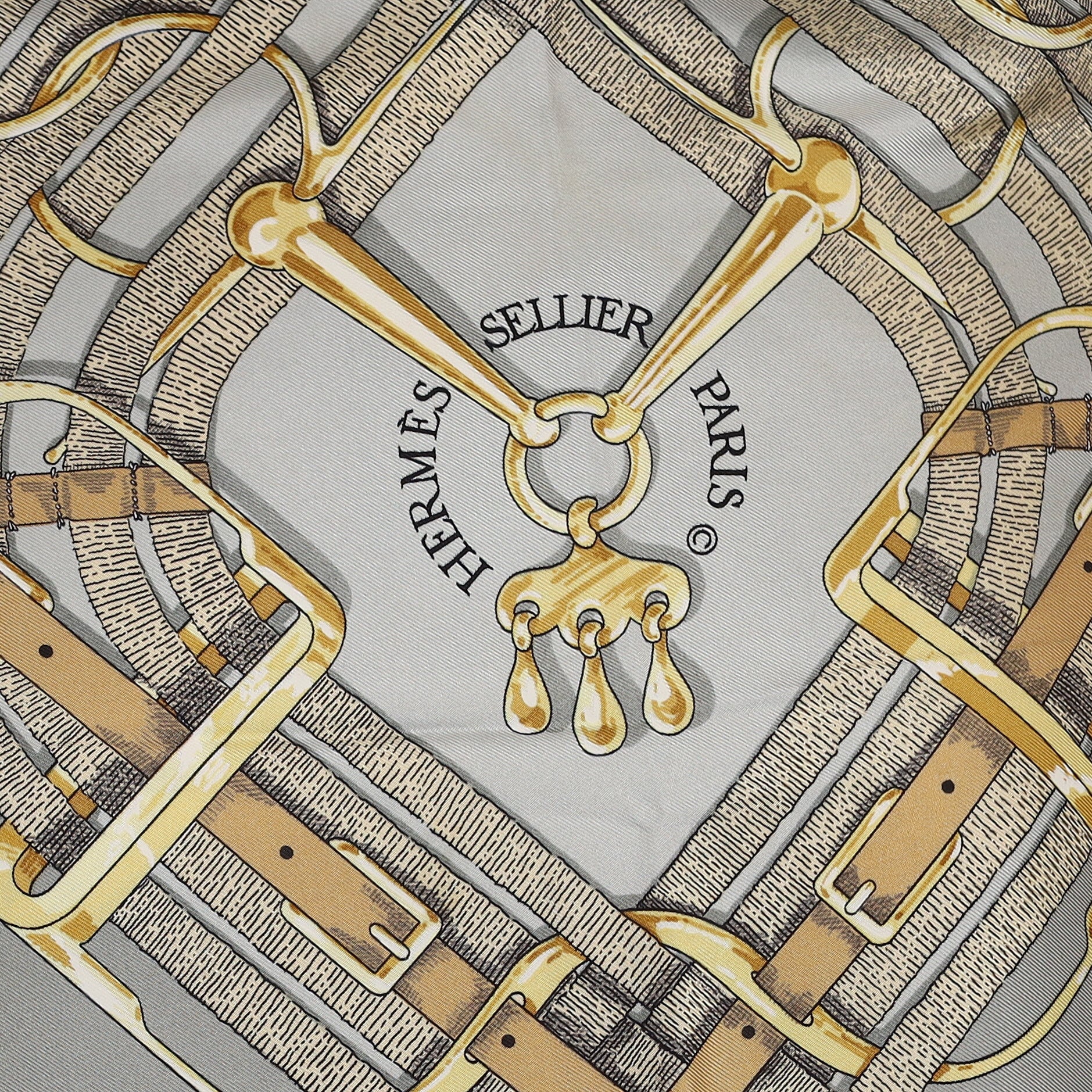 Hermès Mors à Jouets Silk Scarf